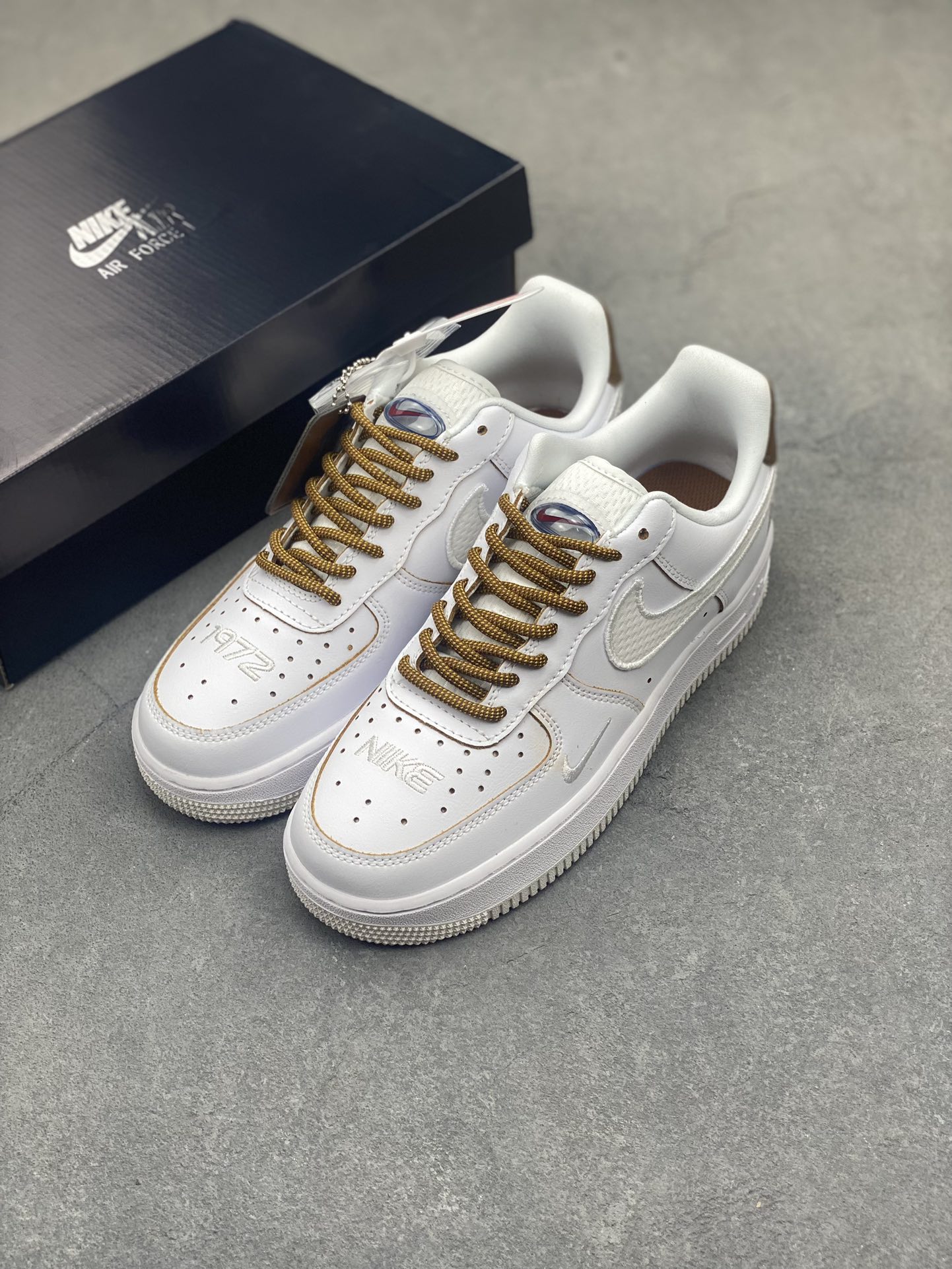 Nike Air Force 1 '07 Low White/Brown Casual Shoes HF5716-111 9 i1717005469 9715 6