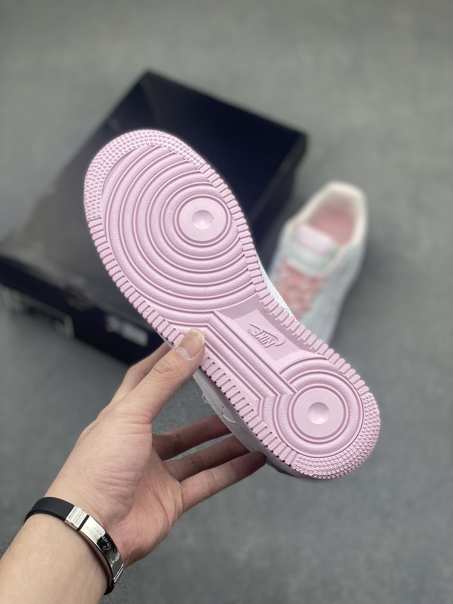 Nike Women's Air Force 1 GS White Lilac Casual Sneakers CD6915-100 7 i1717005929 979 6