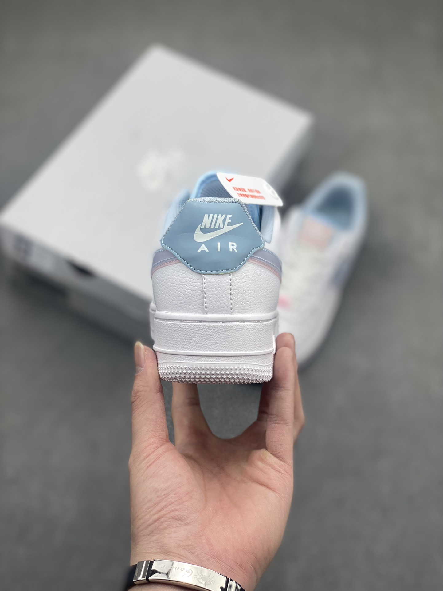 Nike Air Force 1 Low White Pink Blue "3D Glasses" - Size 35.5 to 40 5 i1717006012 4280 1