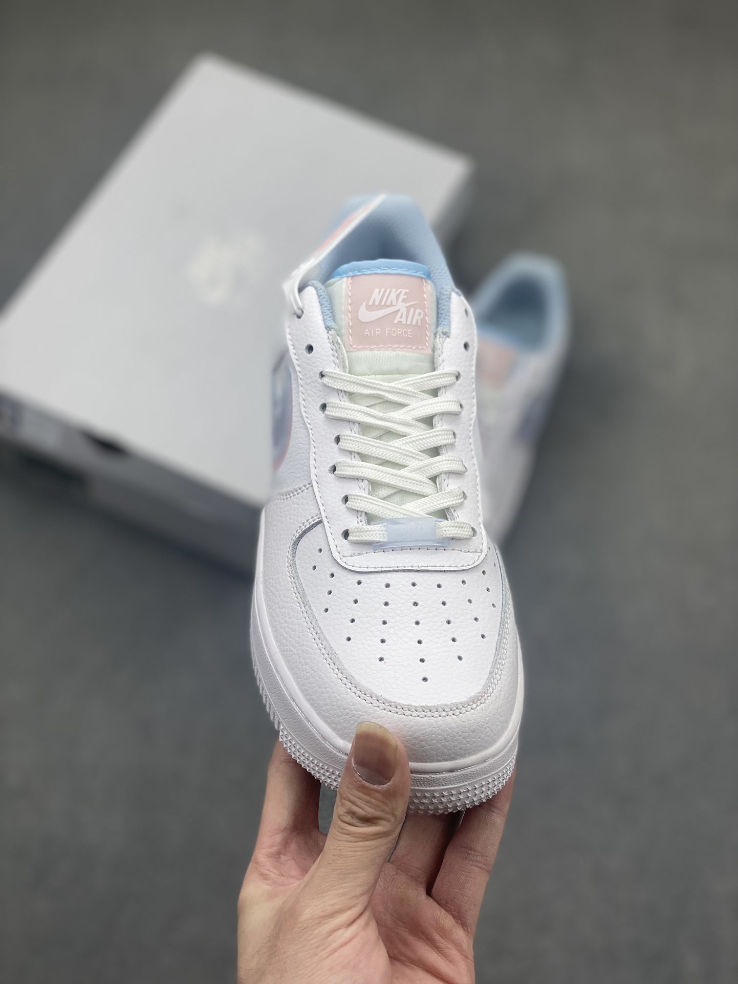 Nike Air Force 1 Low White Pink Blue "3D Glasses" - Size 35.5 to 40 3 i1717006012 4899 8