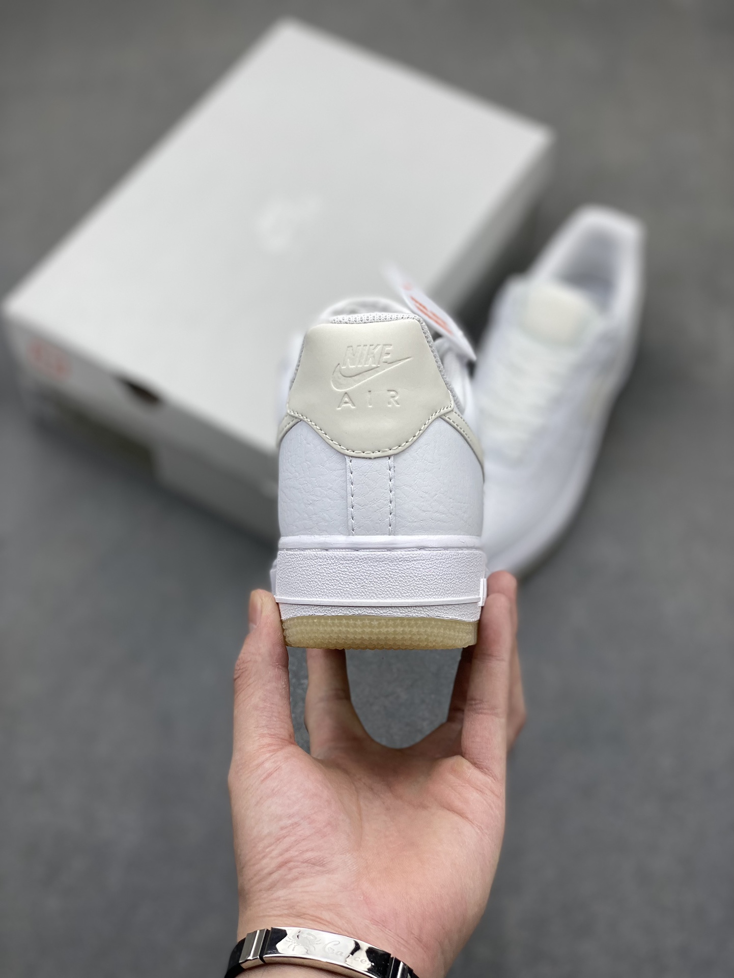 Nike Air Force 1 Low '07 White/Grey Glow Casual Sneakers - Premium Quality 5 i1717099402 1299 0