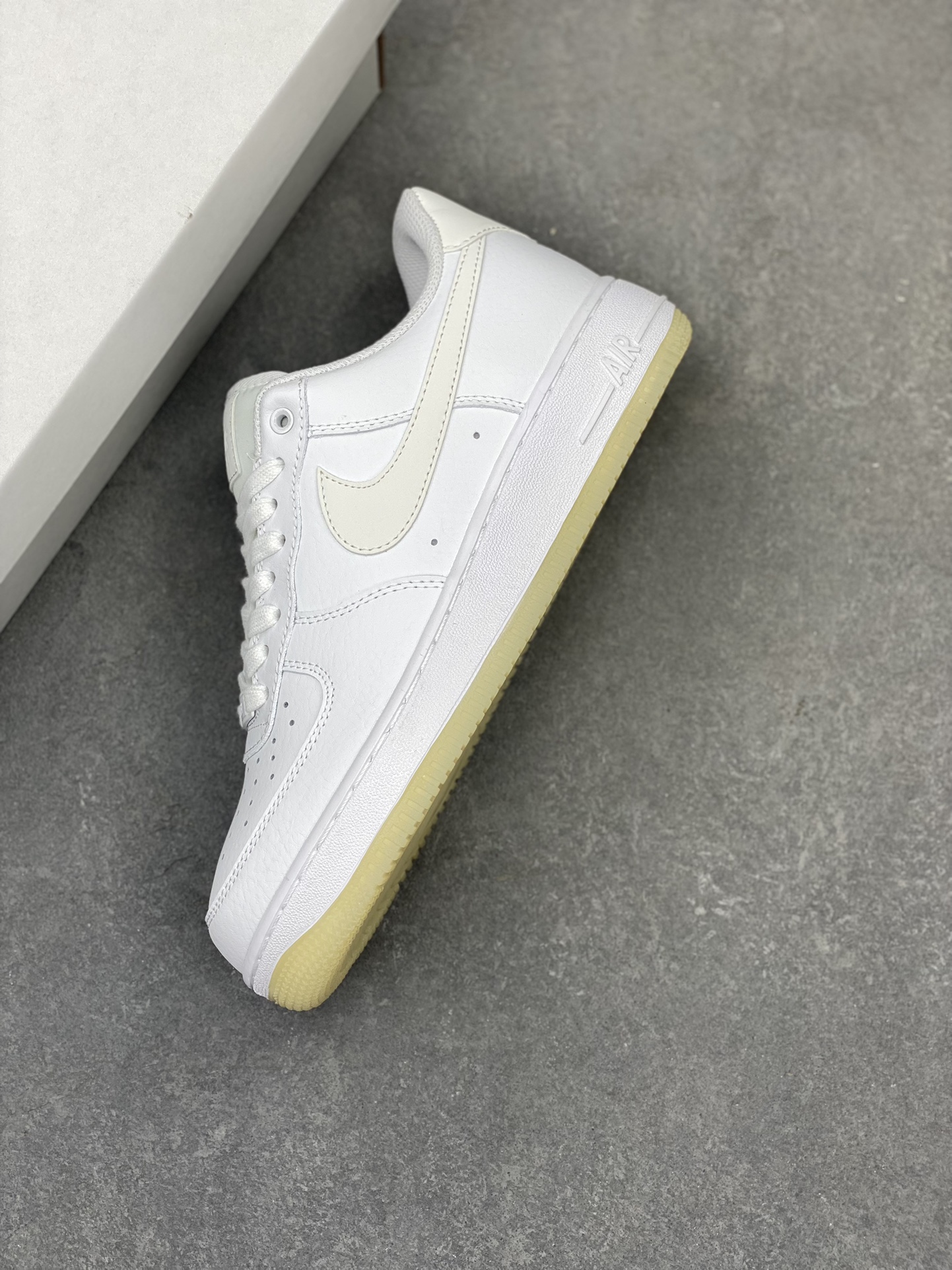 Nike Air Force 1 Low '07 White/Grey Glow Casual Sneakers - Premium Quality 8 i1717099402 58 0