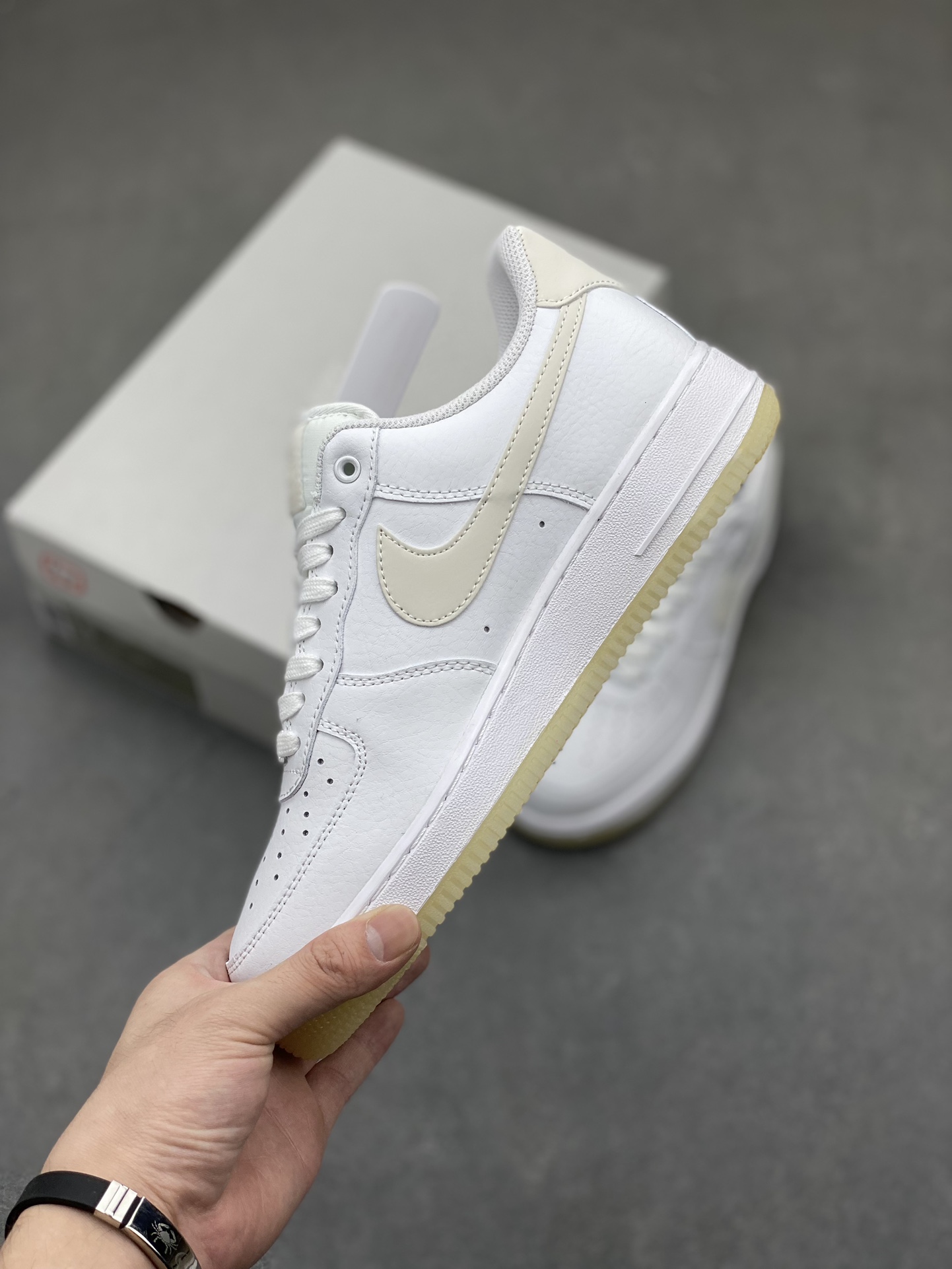 Nike Air Force 1 Low '07 White/Grey Glow Casual Sneakers - Premium Quality 4 i1717099403 1180 0