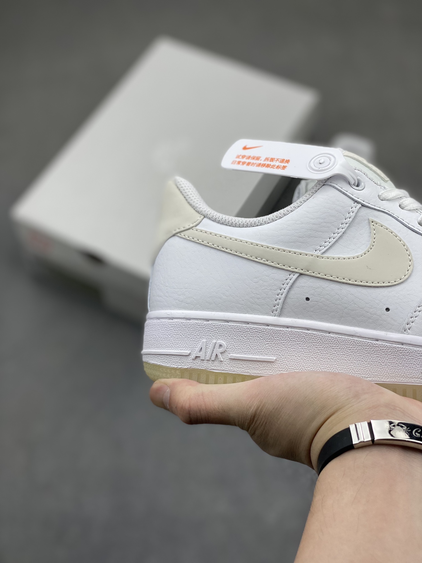 Nike Air Force 1 Low '07 White/Grey Glow Casual Sneakers - Premium Quality 6 i1717099403 1581 0