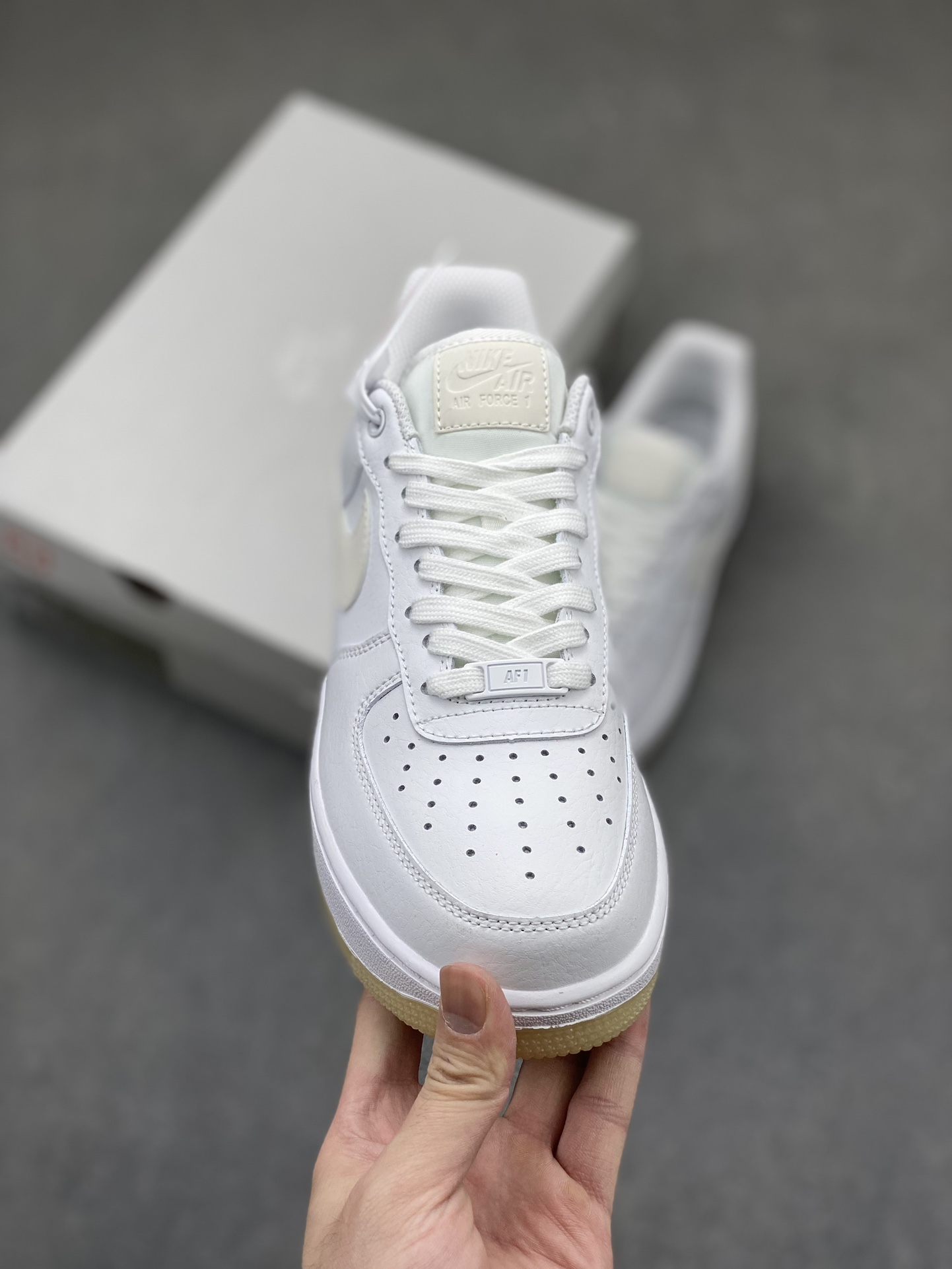 Nike Air Force 1 Low '07 White/Grey Glow Casual Sneakers - Premium Quality 3 i1717099403 1702 0