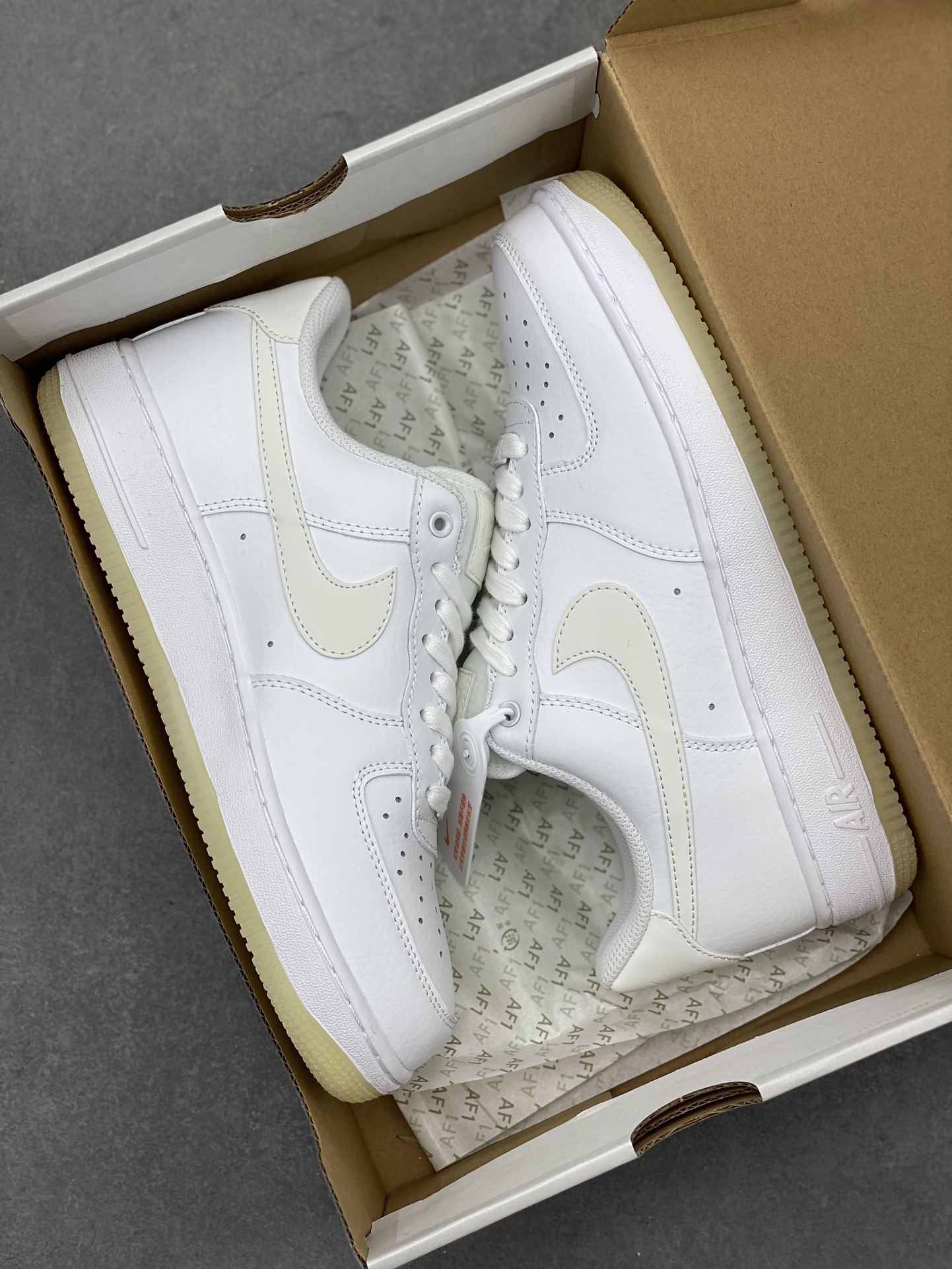 Nike Air Force 1 Low '07 White/Grey Glow Casual Sneakers - Premium Quality 10 i1717099403 1871 0
