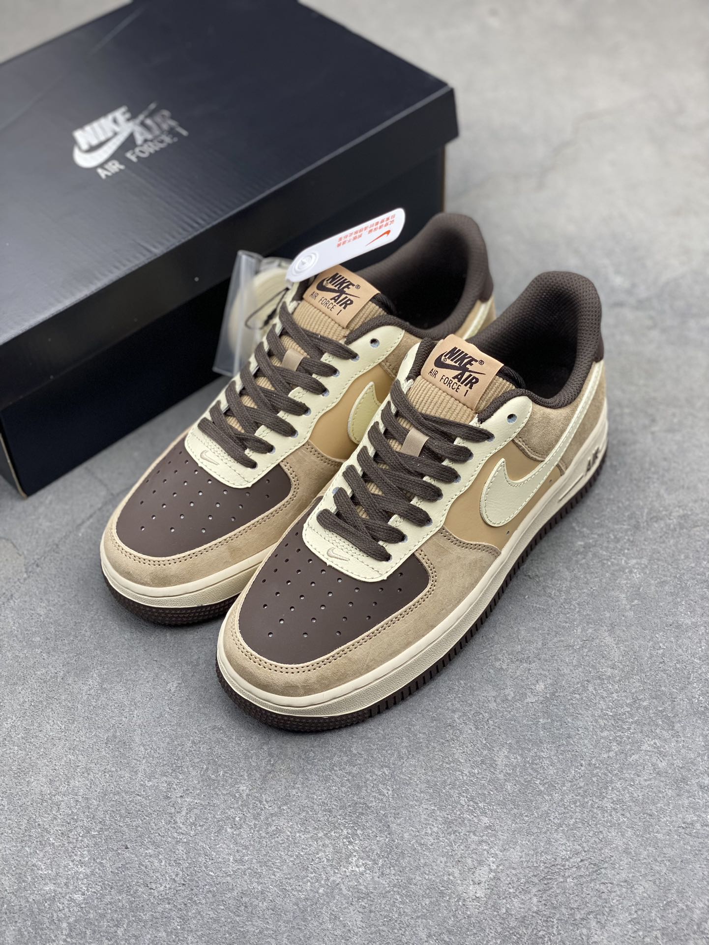 Nike Air Force 1 Low 'Light British Tan' FB8878-200 - Premium Comfort, Style 9 i1717099591 1193 6