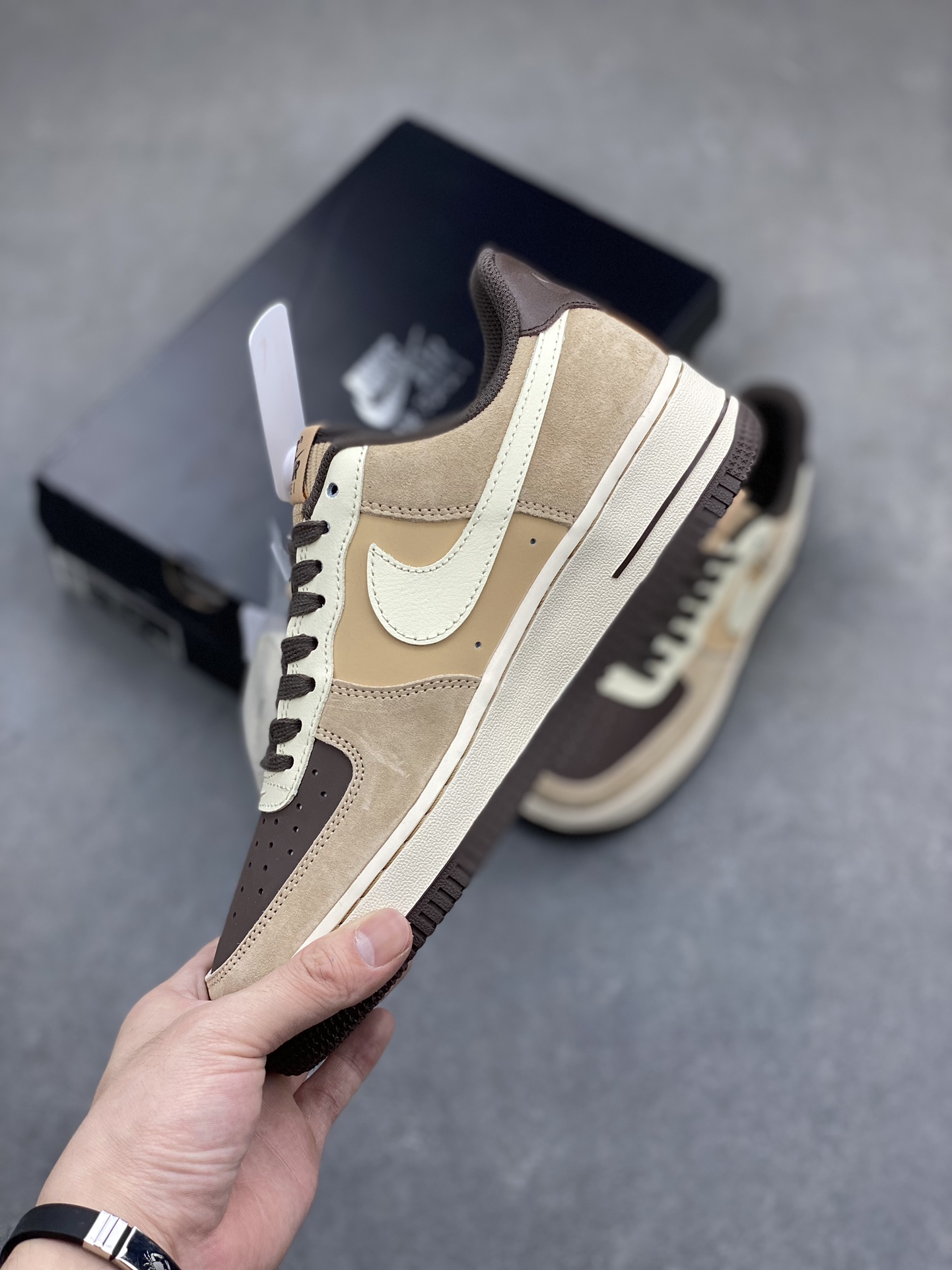 Nike Air Force 1 Low 'Light British Tan' FB8878-200 - Premium Comfort, Style 4 i1717099591 1295 4