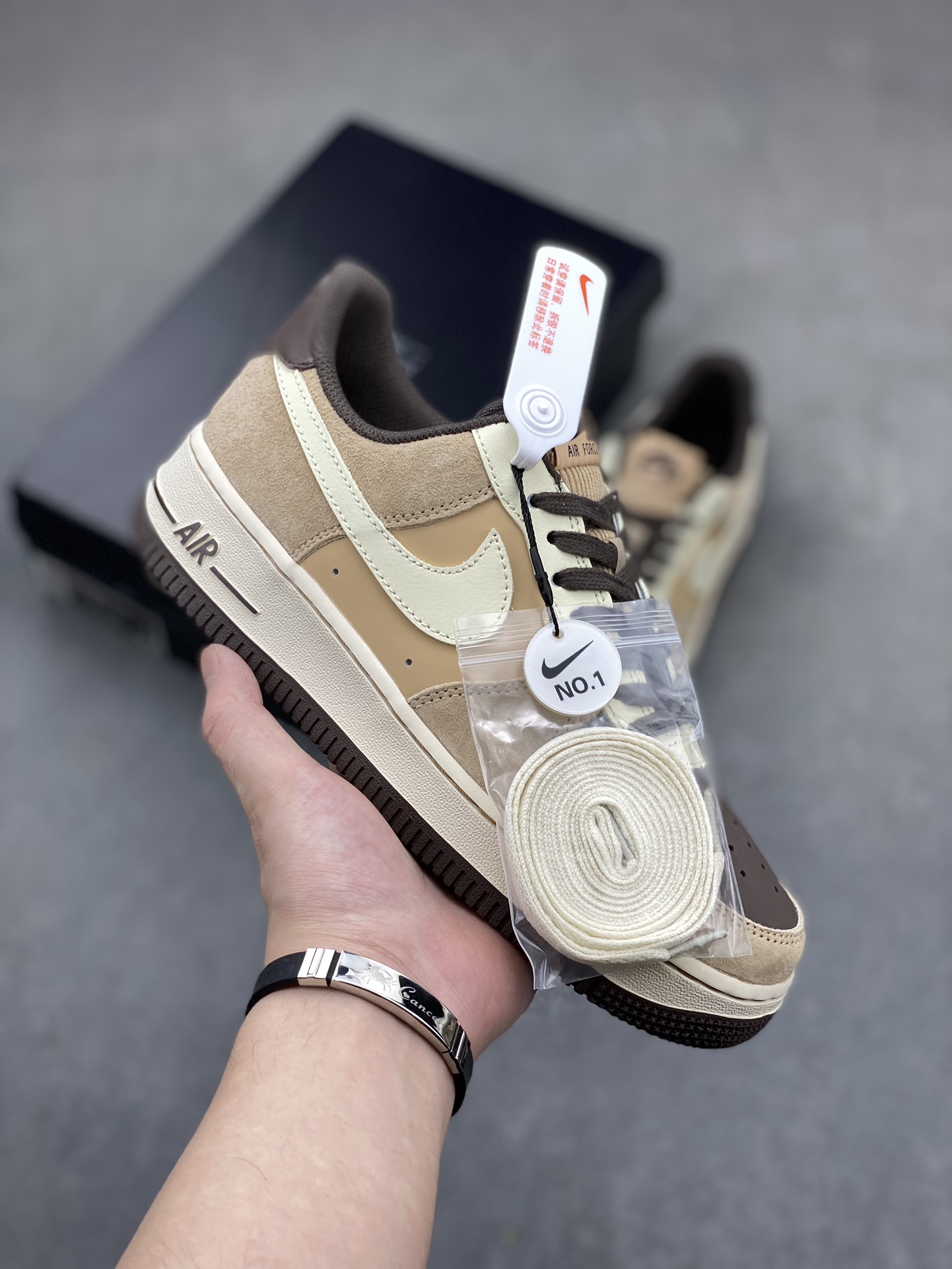 Nike Air Force 1 Low 'Light British Tan' FB8878-200 - Premium Comfort, Style 2 i1717099591 5268 5
