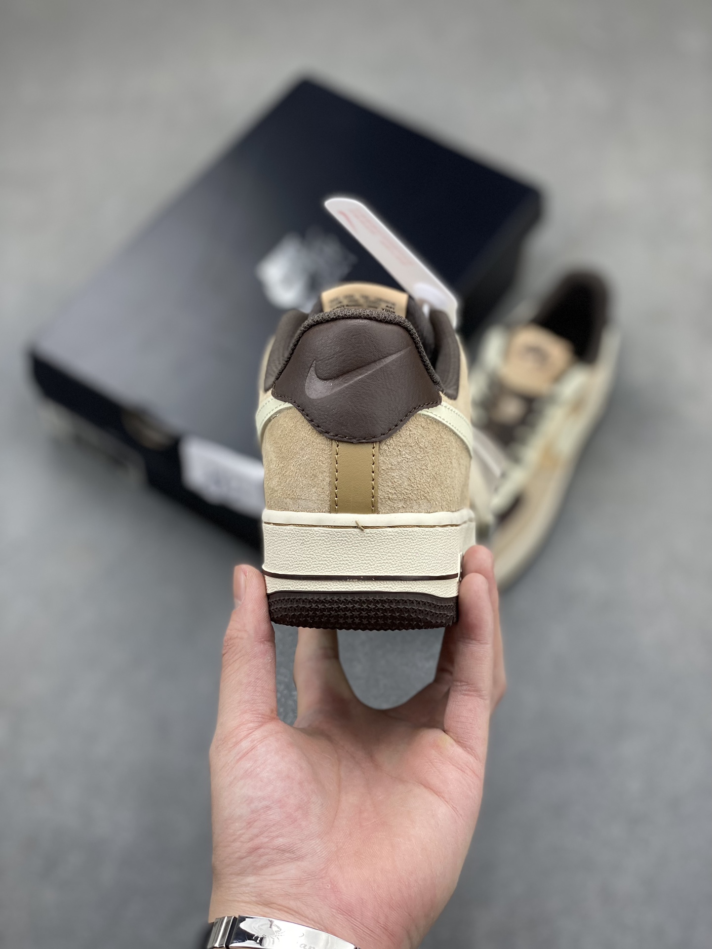 Nike Air Force 1 Low 'Light British Tan' FB8878-200 - Premium Comfort, Style 5 i1717099591 8330 0