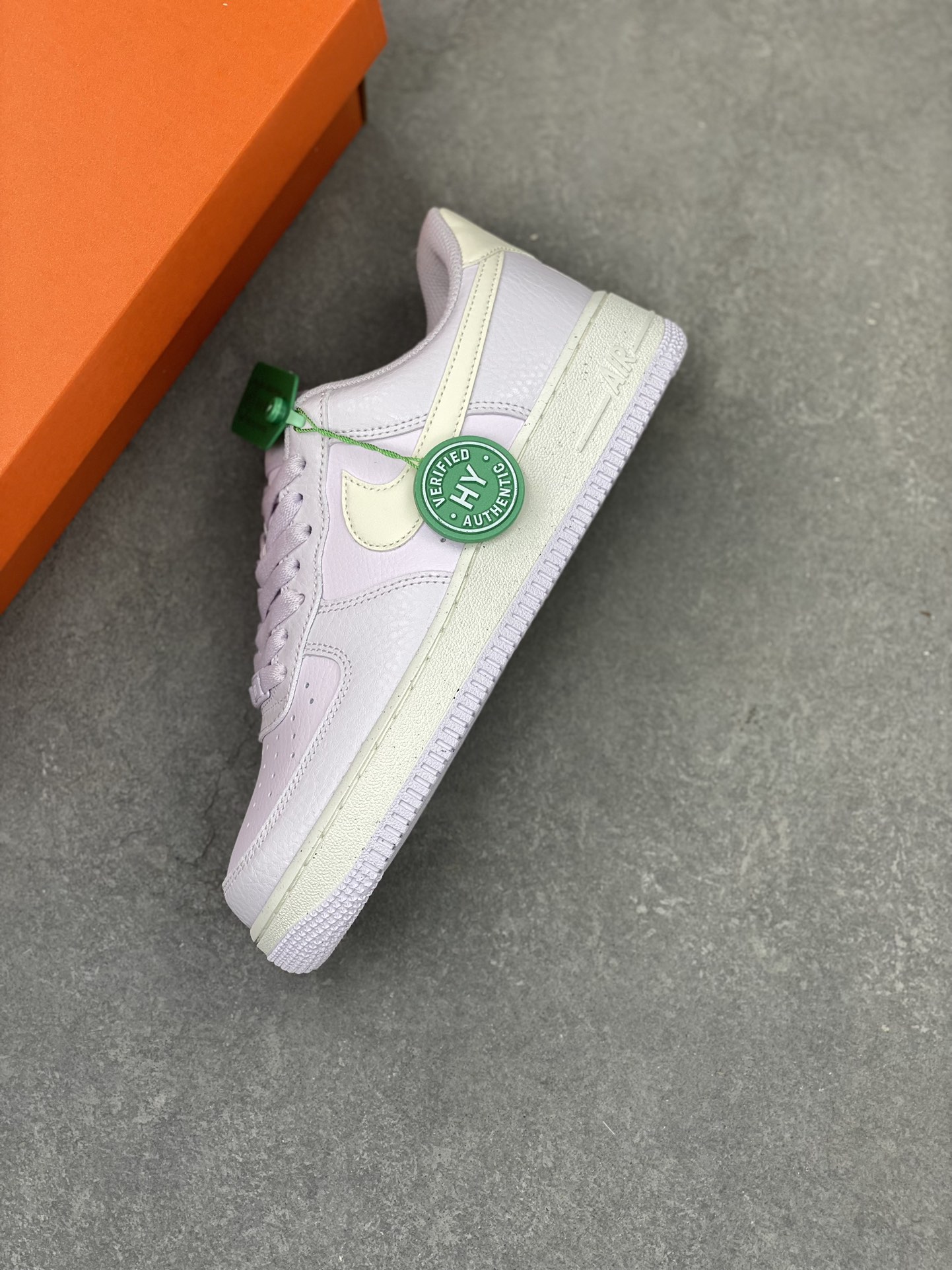 Nike Air Force 1 Low Purple White Sneakers with NFC Chip & Accessories 8 i1717186189 589 1