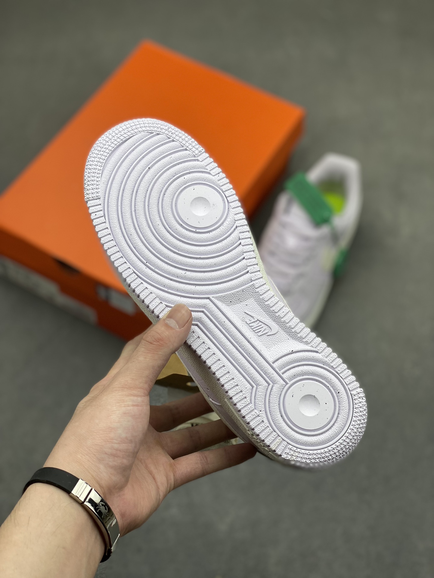 Nike Air Force 1 Low Purple White Sneakers with NFC Chip & Accessories 7 i1717186189 9907 7