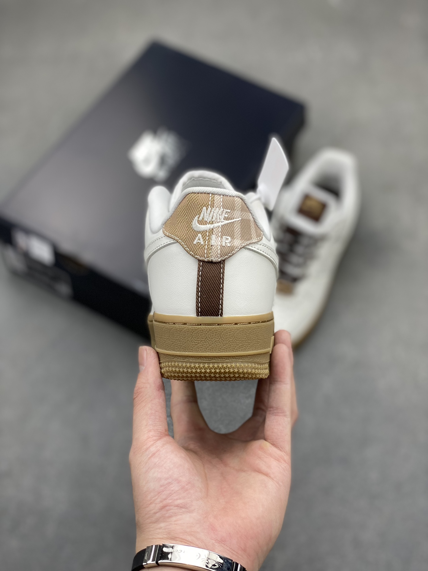 Nike Air Force 1 FV3700-112 White/Brown Athletic Shoes Size 36-45 5 i1717357640 7270 4