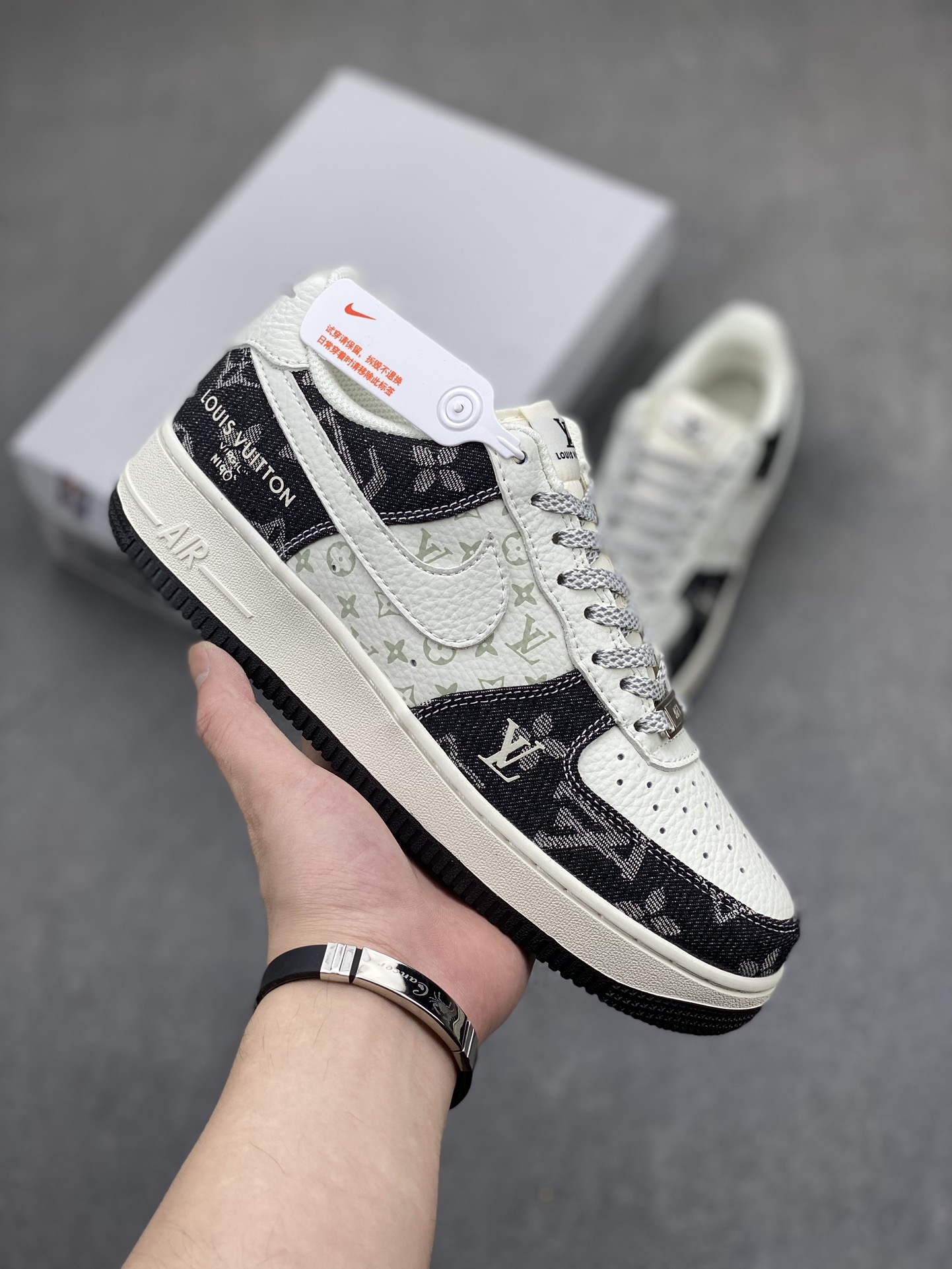 Nike Air Force 1 x Louis Vuitton Custom Sneakers - Limited Edition Design 2 i1717357704 4141 7