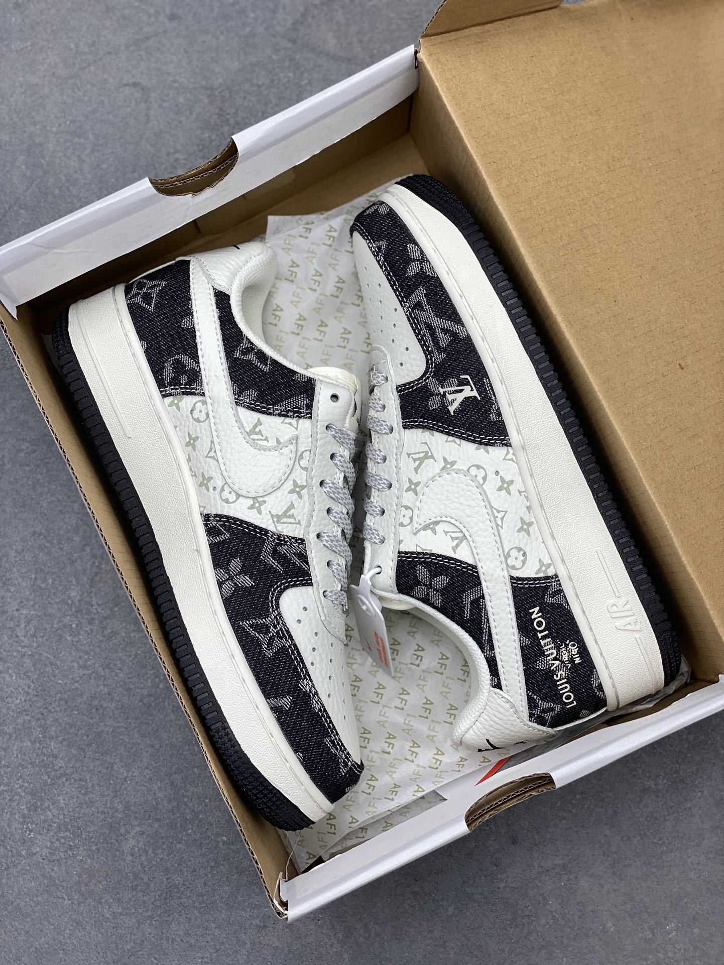 Nike Air Force 1 x Louis Vuitton Custom Sneakers - Limited Edition Design 10 i1717357704 5298 2