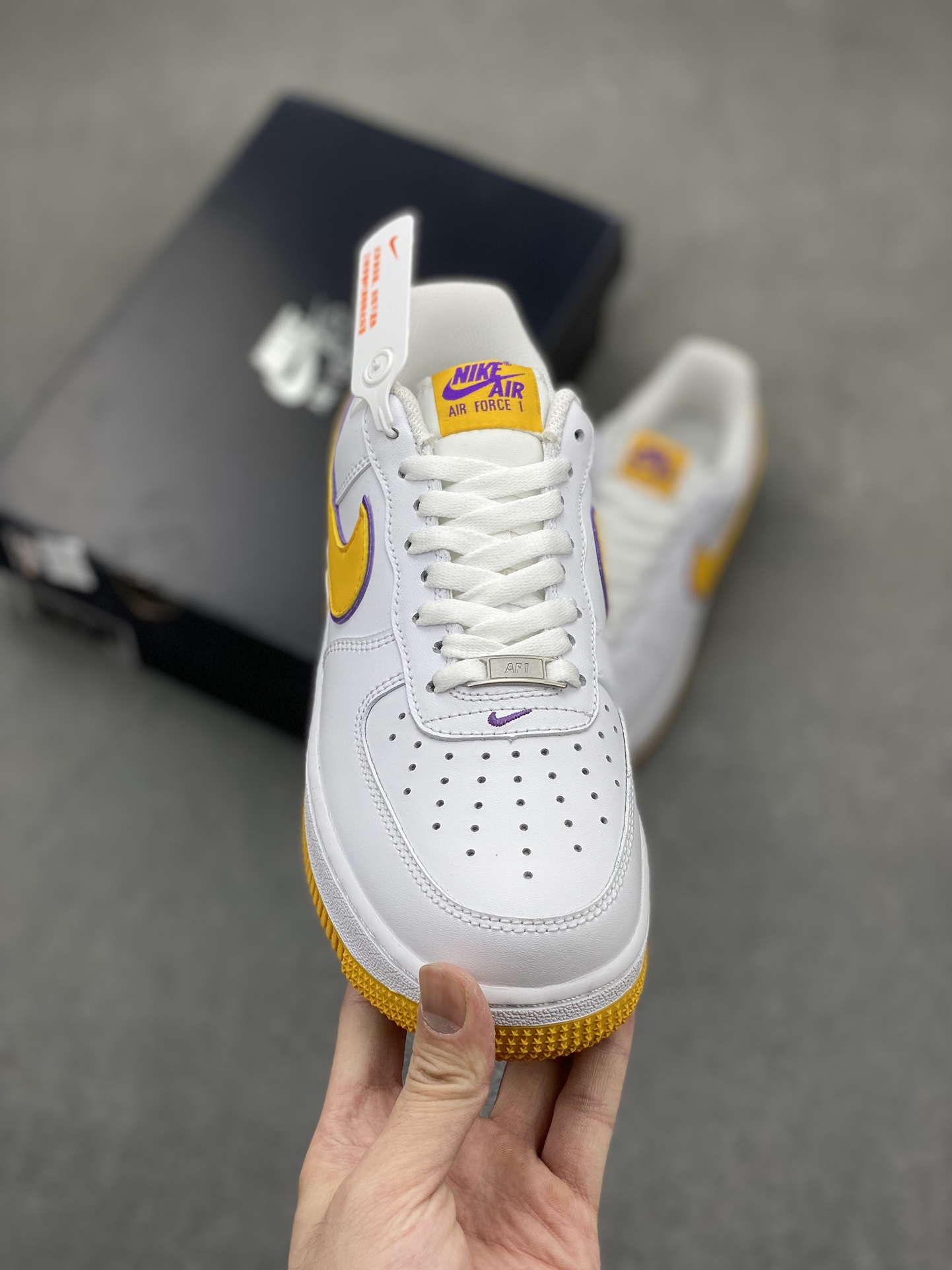 Nike Air Force 1 Low White Yellow FZ1151-100 Sneakers 3 i1717357752 869 4