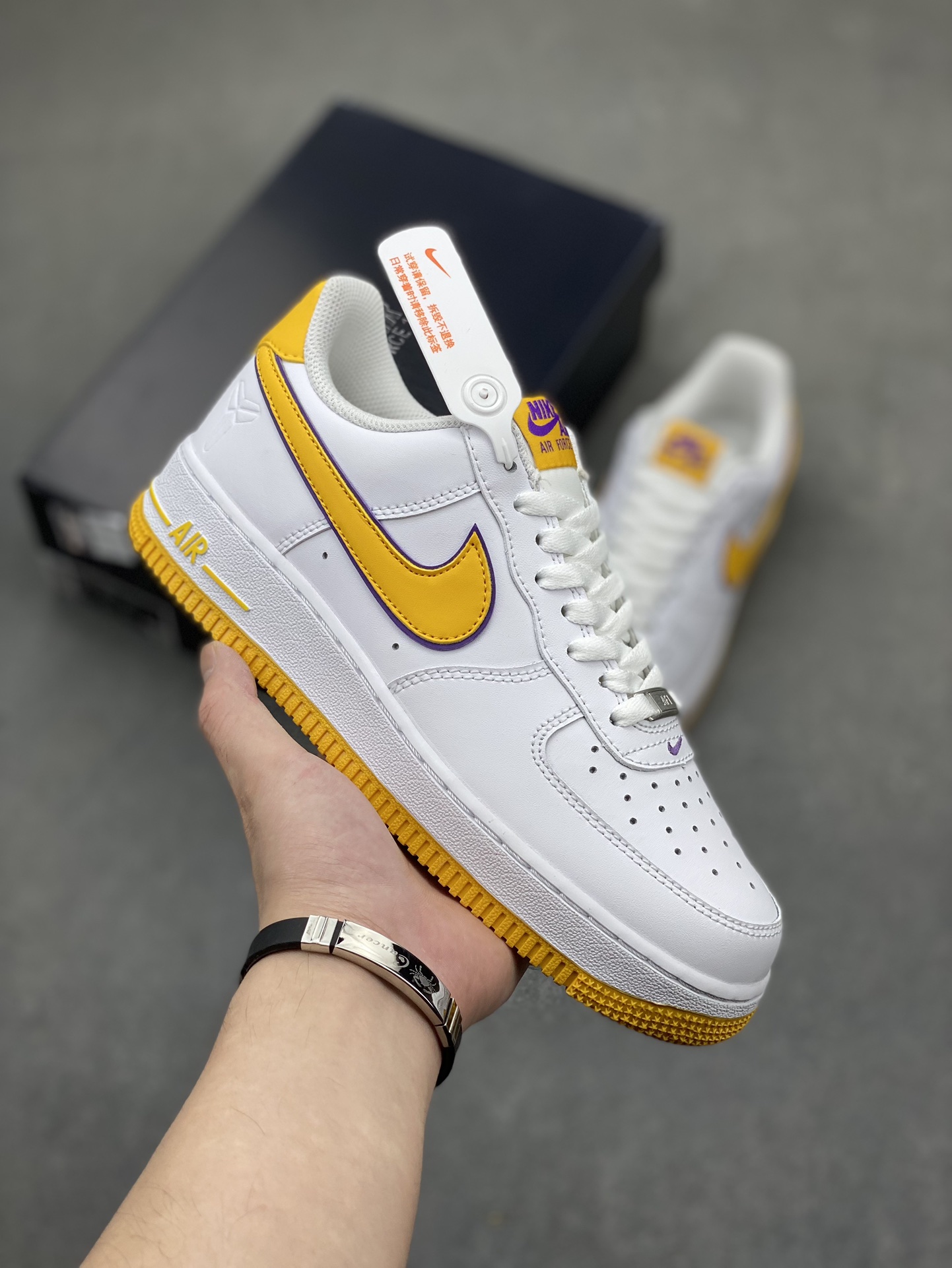 Nike Air Force 1 Low White Yellow FZ1151-100 Sneakers 2 i1717357752 9830 6
