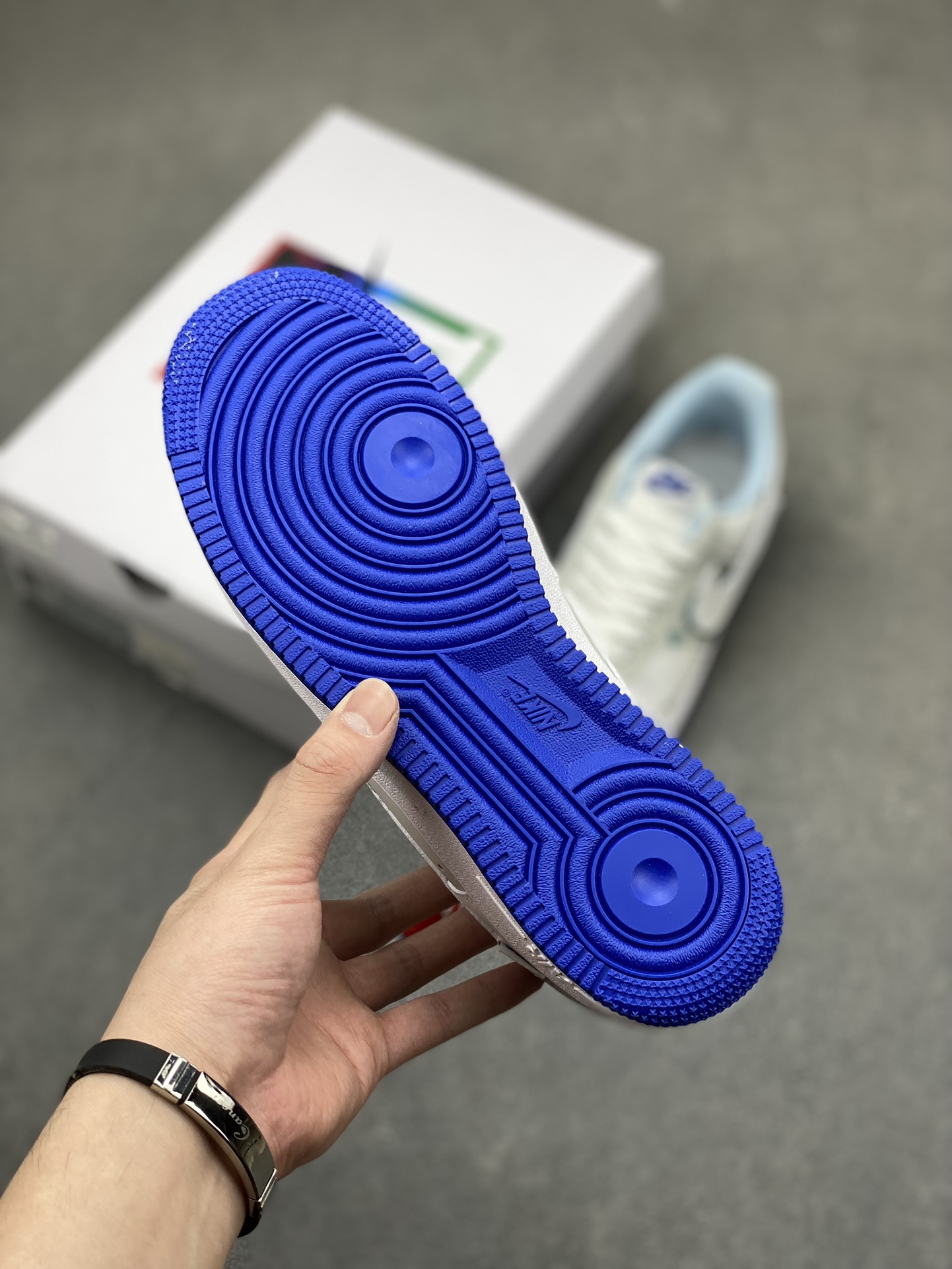 Nike Air Force 1 Low Retro FB1844-222 White/Blue Limited Edition Sneakers 7 i1717357821 6881 5