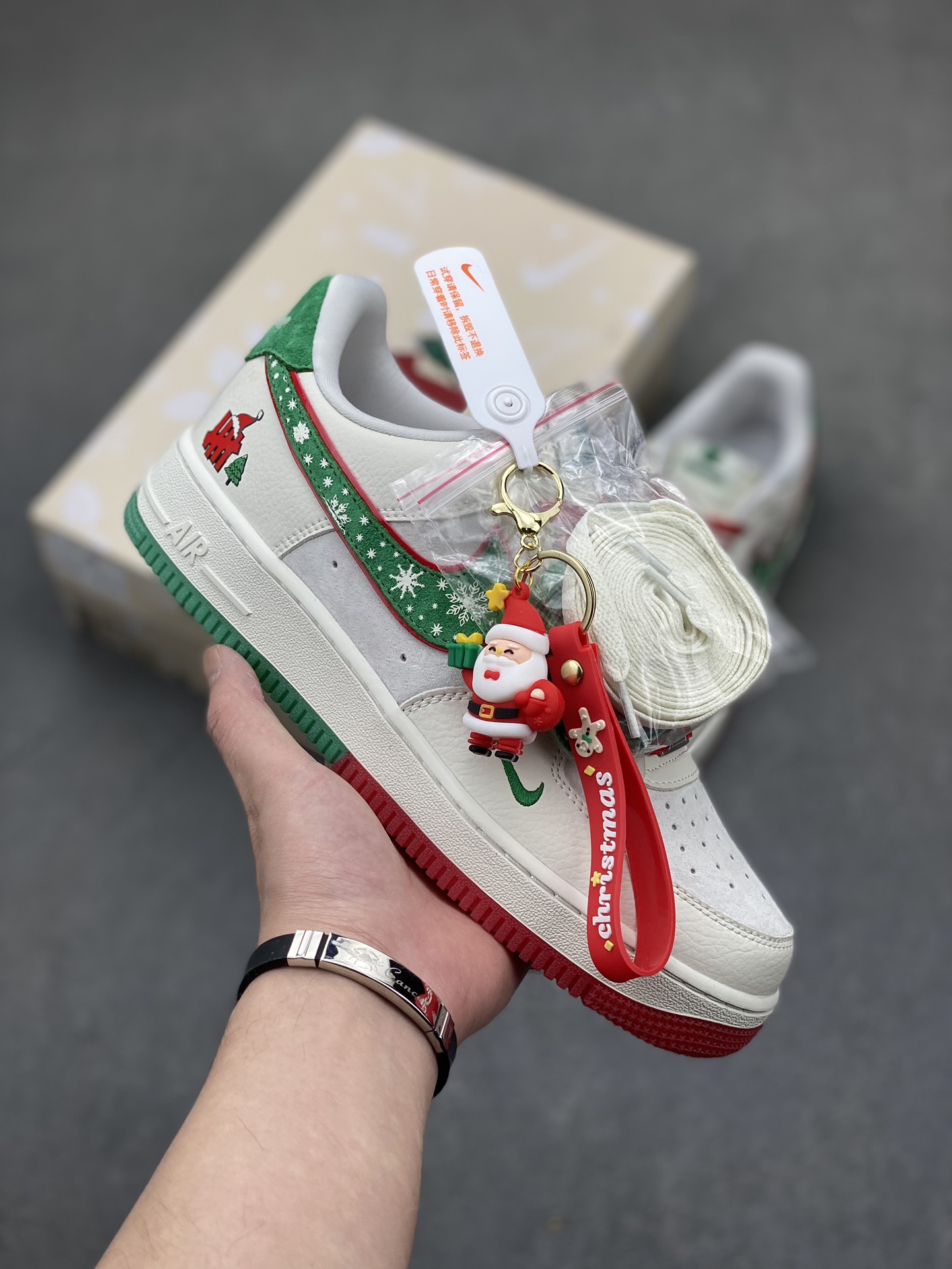 Nike Air Force 1 '07 Low 'Christmas' Casual Shoes DH6239-839 2 i1717446636 786 6