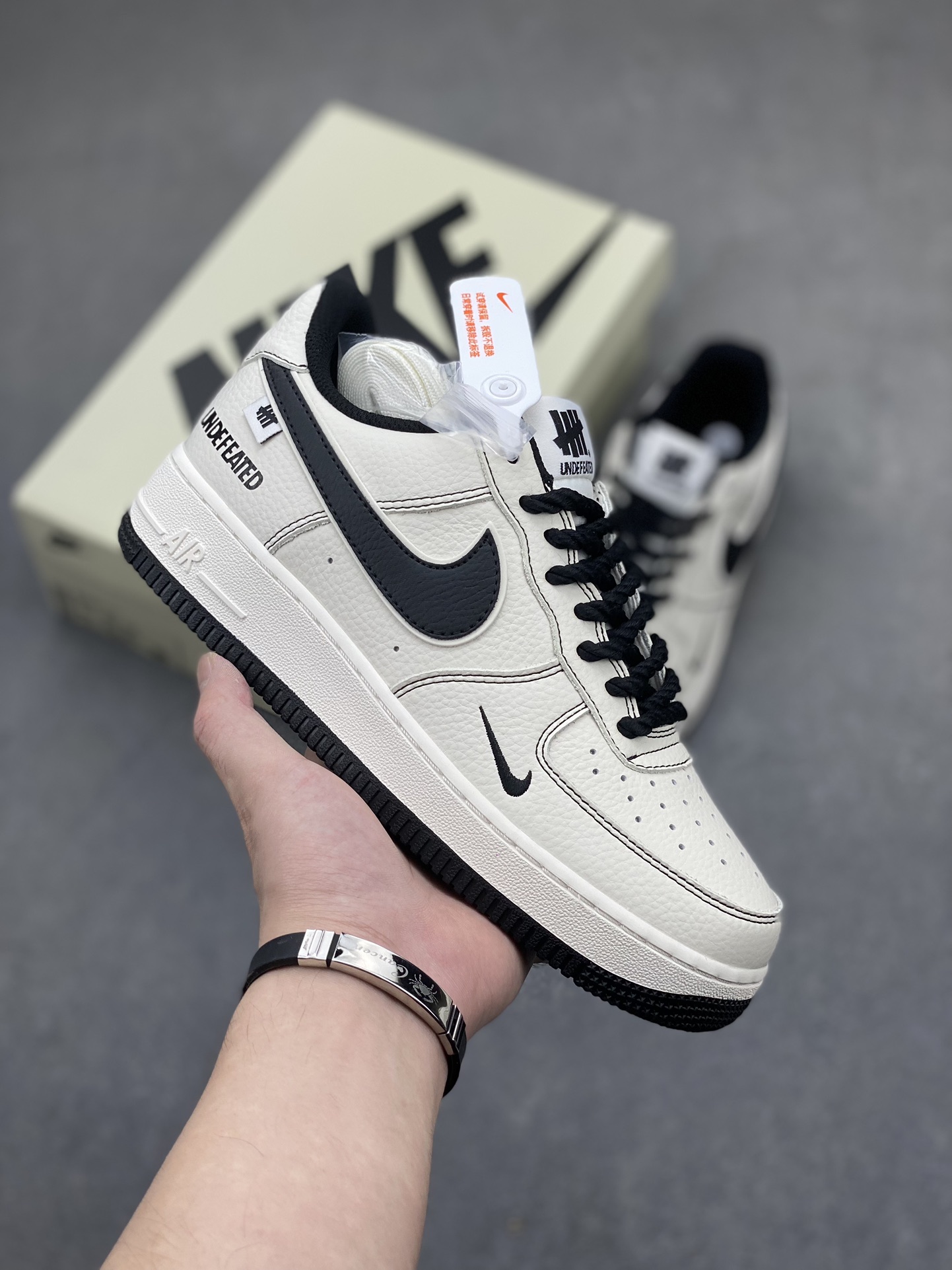 Nike Air Force 1 Low Undefeated Black Sesame - Limited Edition Sneakers 2 i1717530006 202 3