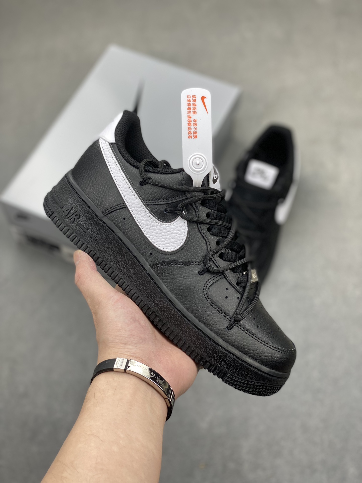 Nike Air Force 1 Low Black & White: Classic Comfort & Style 2 i1717530087 8026 2