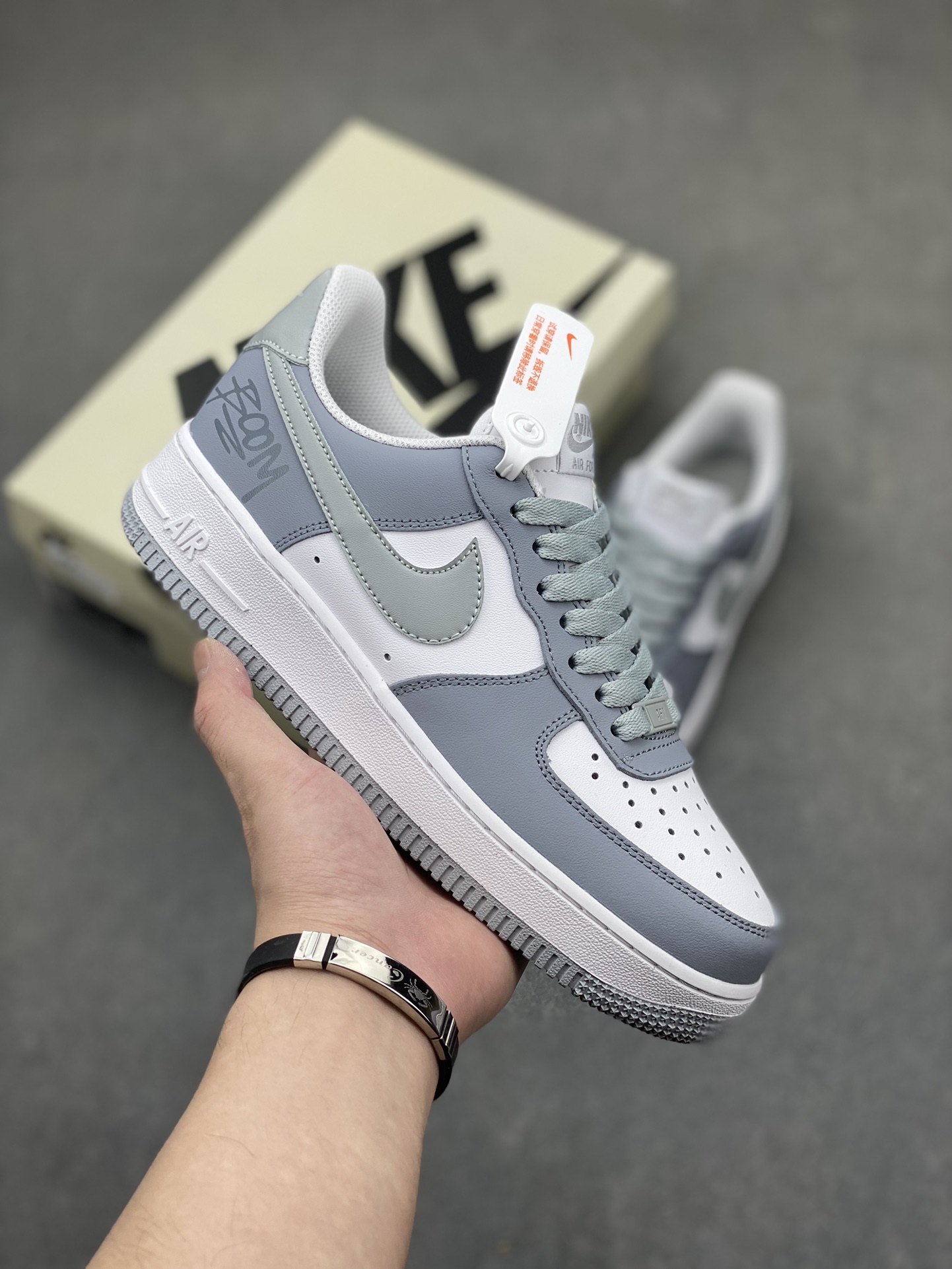 Nike Air Force 1 Low Grey White Sneakers FJ4146-111 2 i1717530238 4574 4