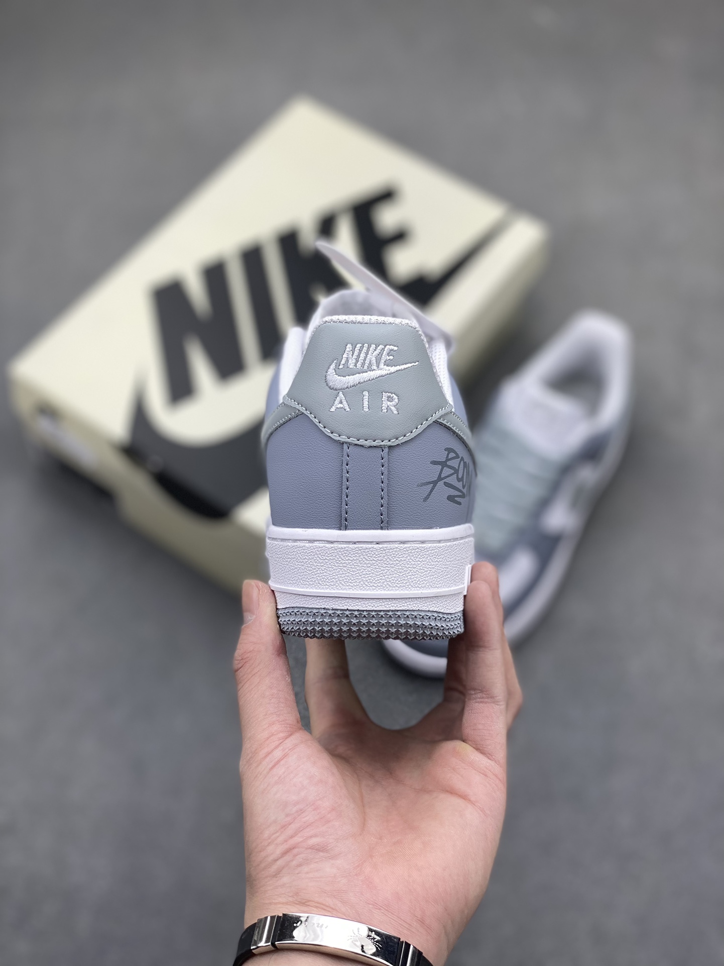Nike Air Force 1 Low Grey White Sneakers FJ4146-111 5 i1717530238 8850 2