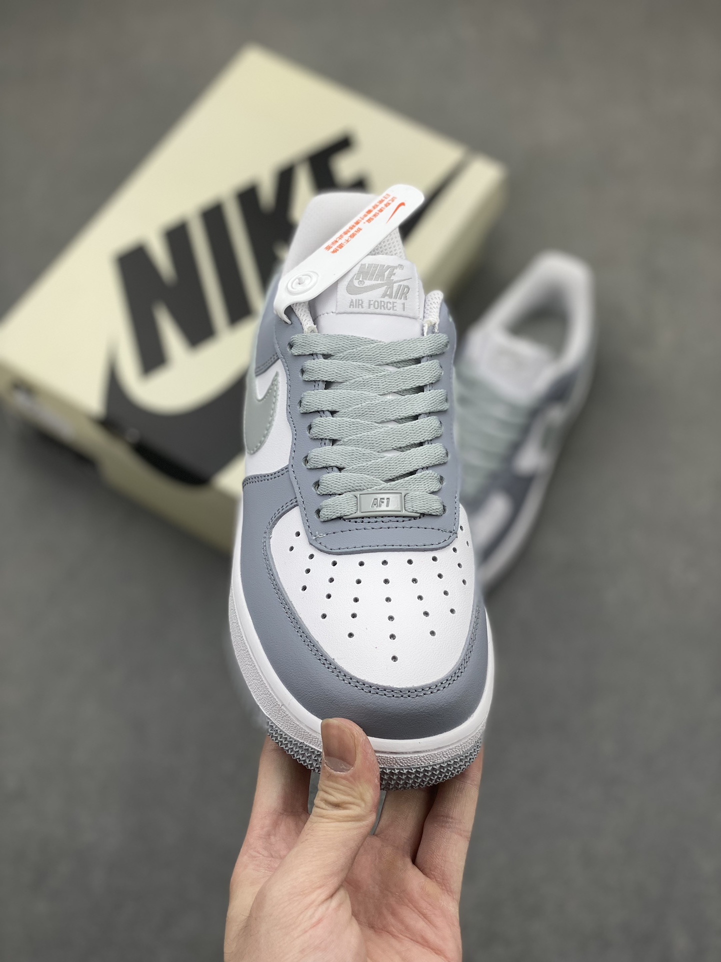 Nike Air Force 1 Low Grey White Sneakers FJ4146-111 3 i1717530239 6968 6