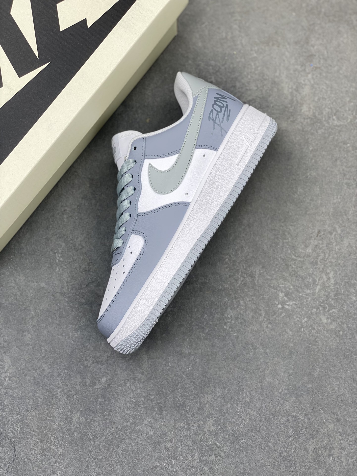 Nike Air Force 1 Low Grey White Sneakers FJ4146-111 8 i1717530239 7055 5