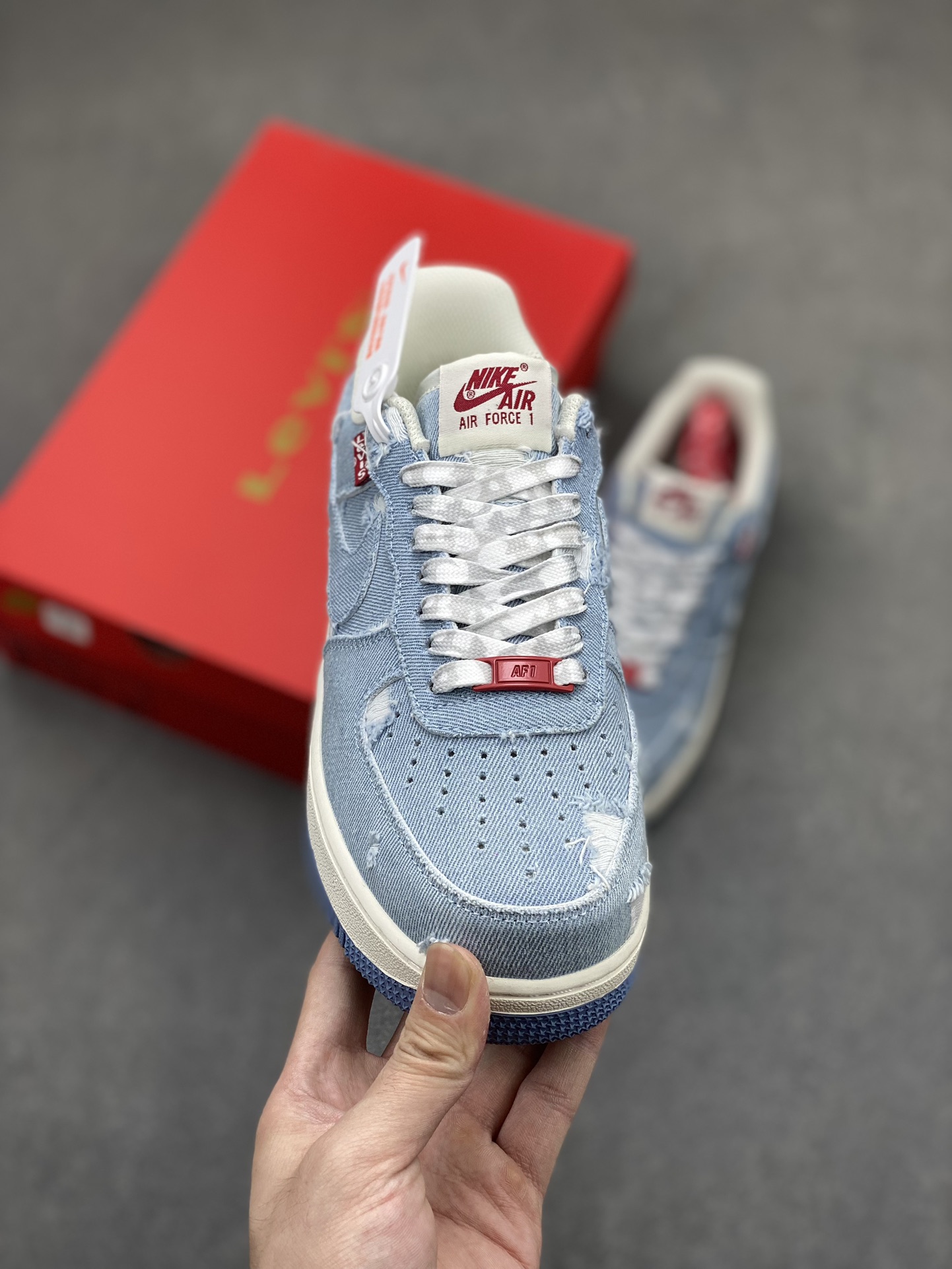 Levi's x Nike Air Force 1 Low Denim Sneakers - Limited Edition 3 i1717618935 6616 5