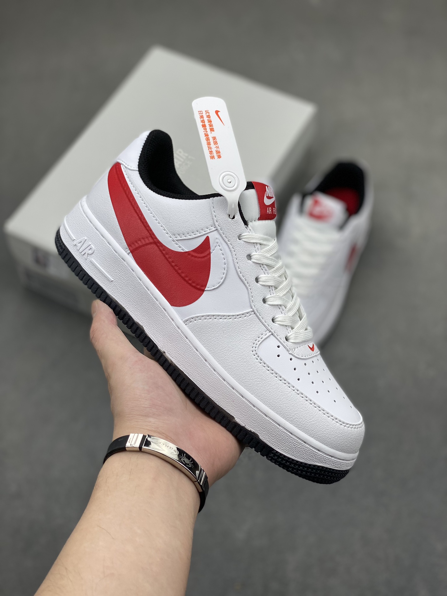 Nike Air Force 1 Low White Red Graffiti Big Hook - Pure Air Force Edition 2 i1717618983 4586 4