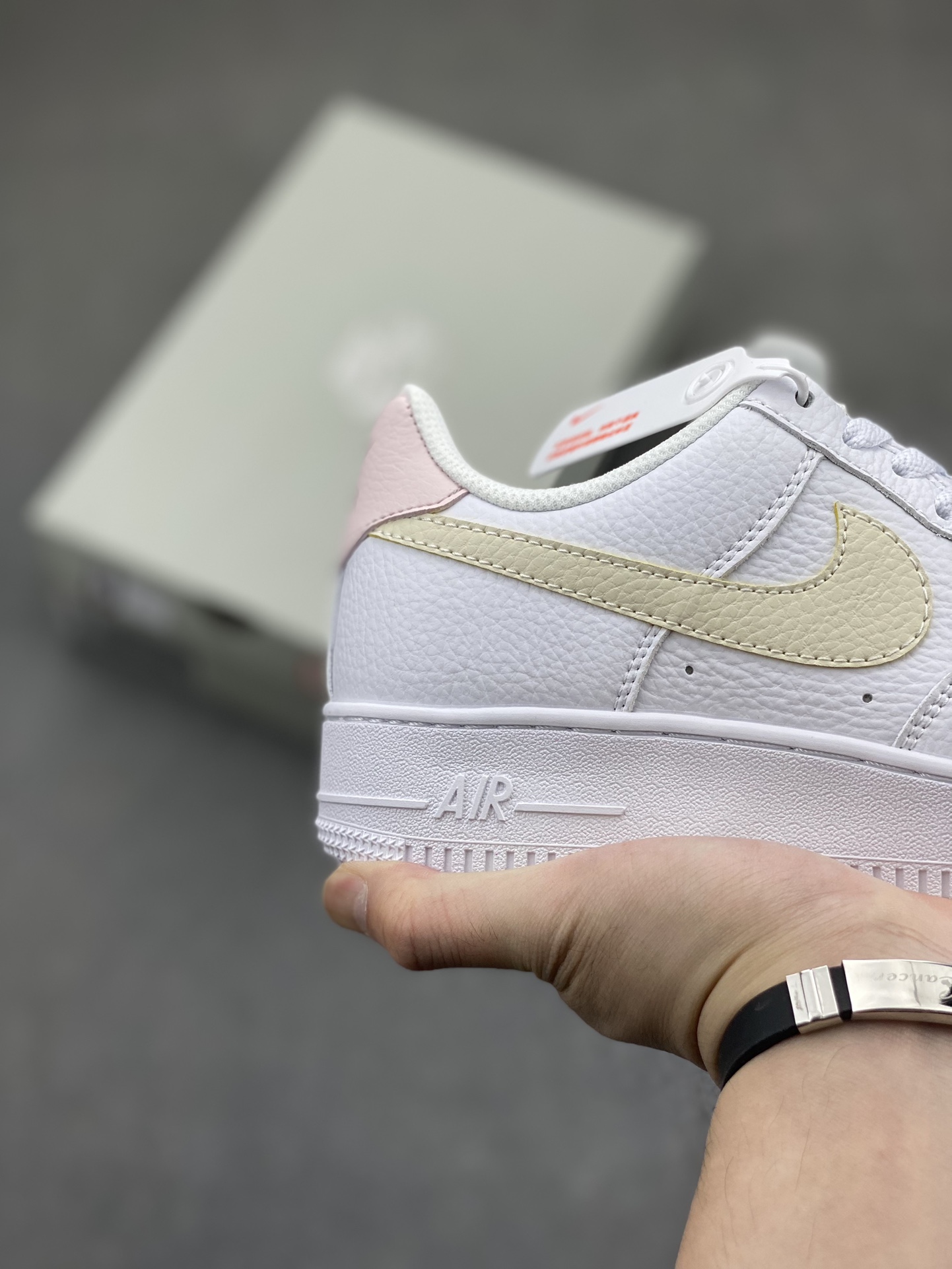 Nike Air Force 1 '07 Low White/Yellow Women's Sneaker HF9992-100 6 i1717619161 3696 5