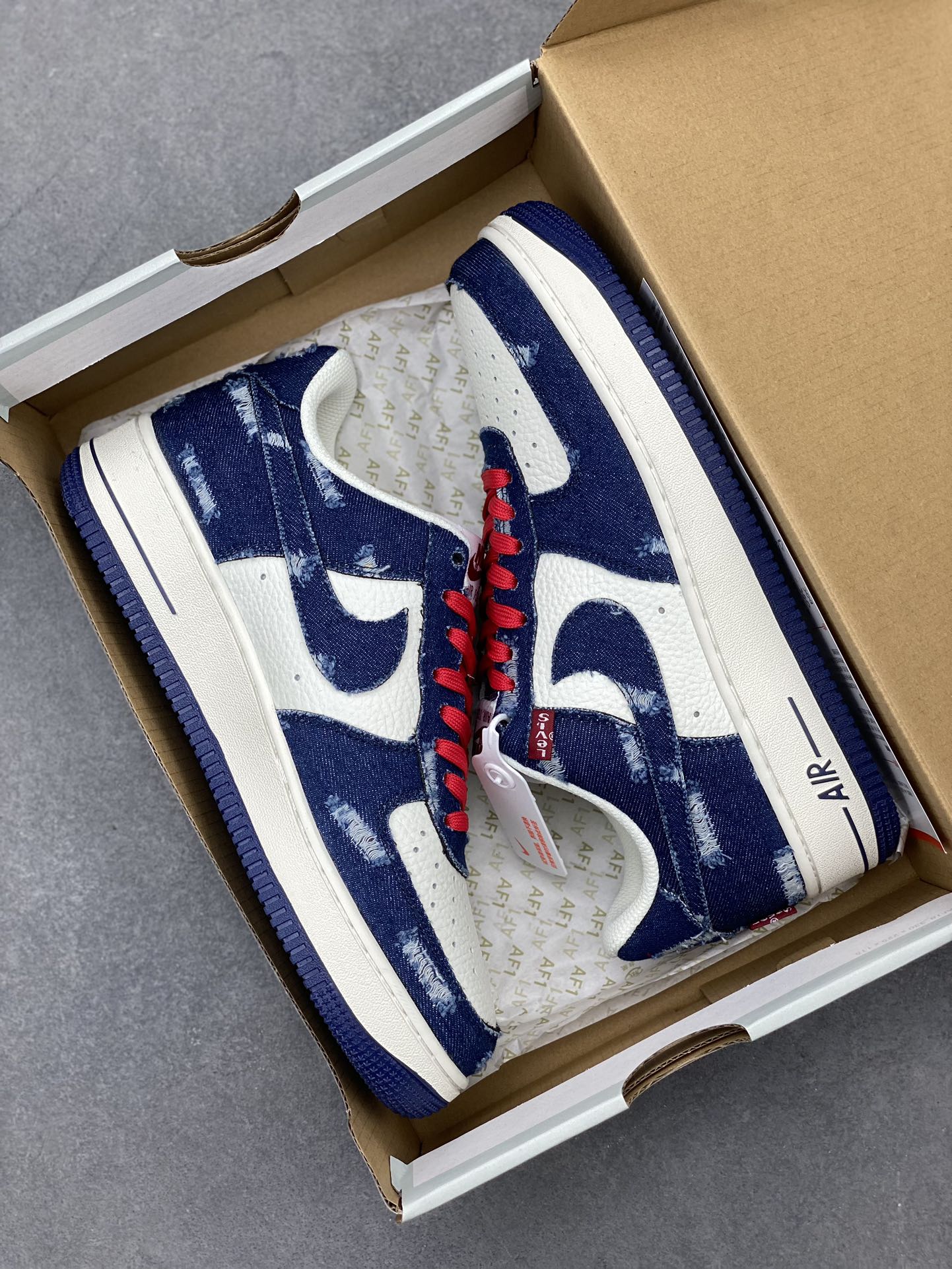 Nike Air Force 1 Low Denim Casual Sneakers - VT5698-569 10 i1717704247 7686 5