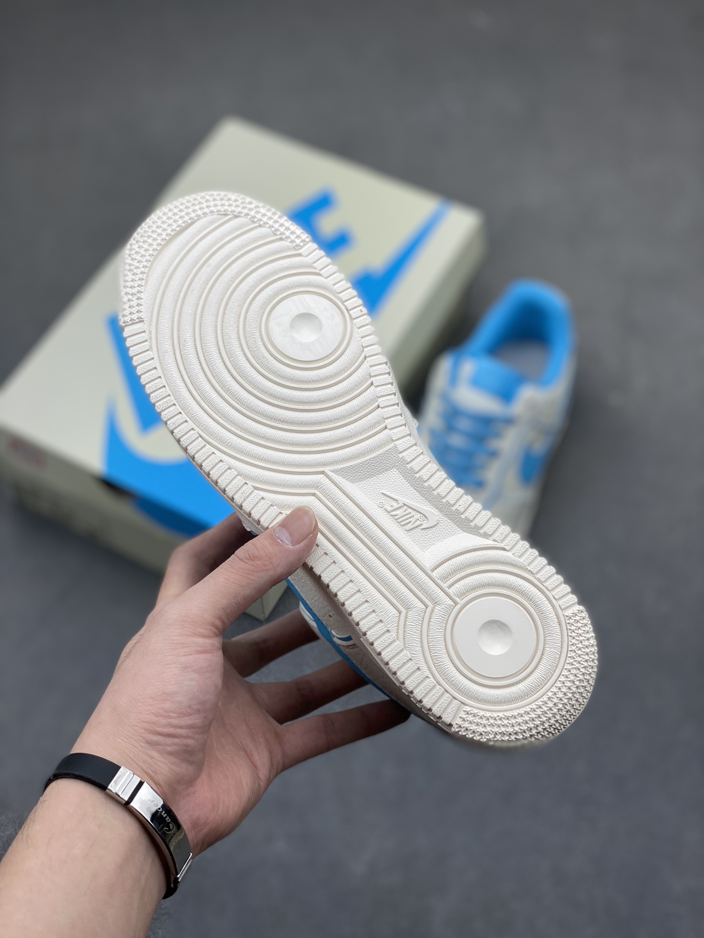 Nike Air Force 1 '07 Low White Blue Casual Sneakers UH8958-066 7 i1717704372 7633 0