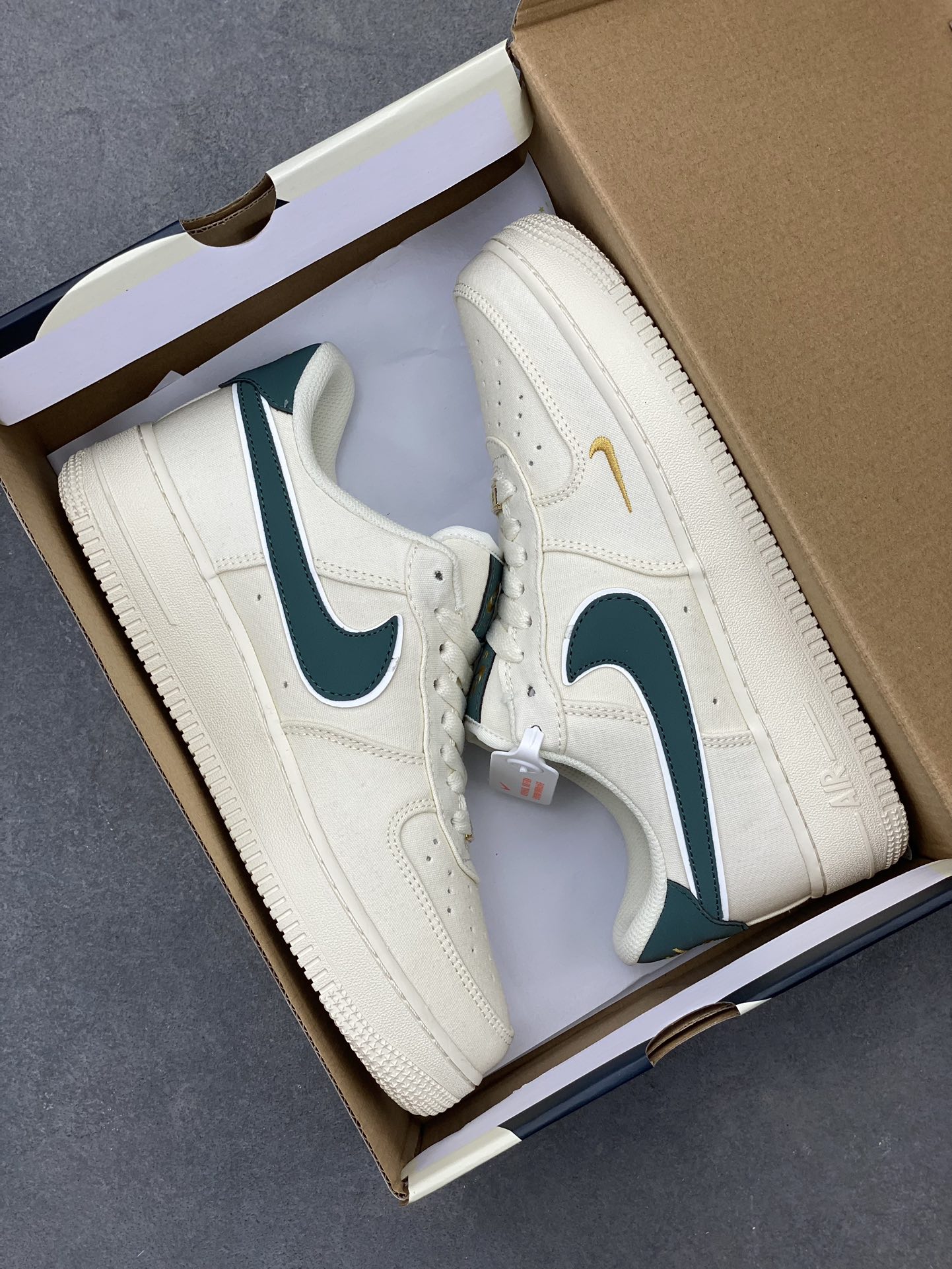 Nike Air Force 1 '07 Low Olive Canvas Sneakers MN5696-309 10 i1717704440 249 3