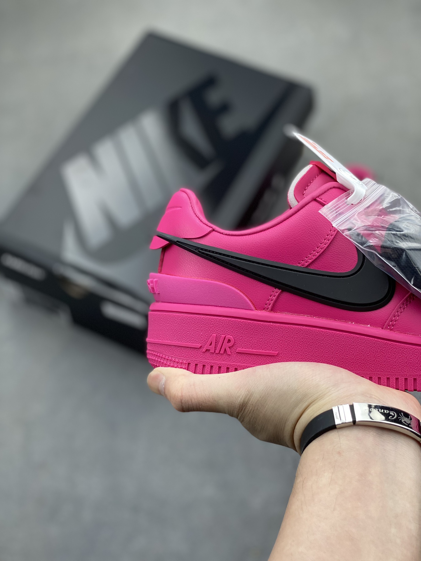 AMBUSH x Nike Air Force 1 Low 'Pink Black' Unisex Sneakers 6 i1717704486 2794 1