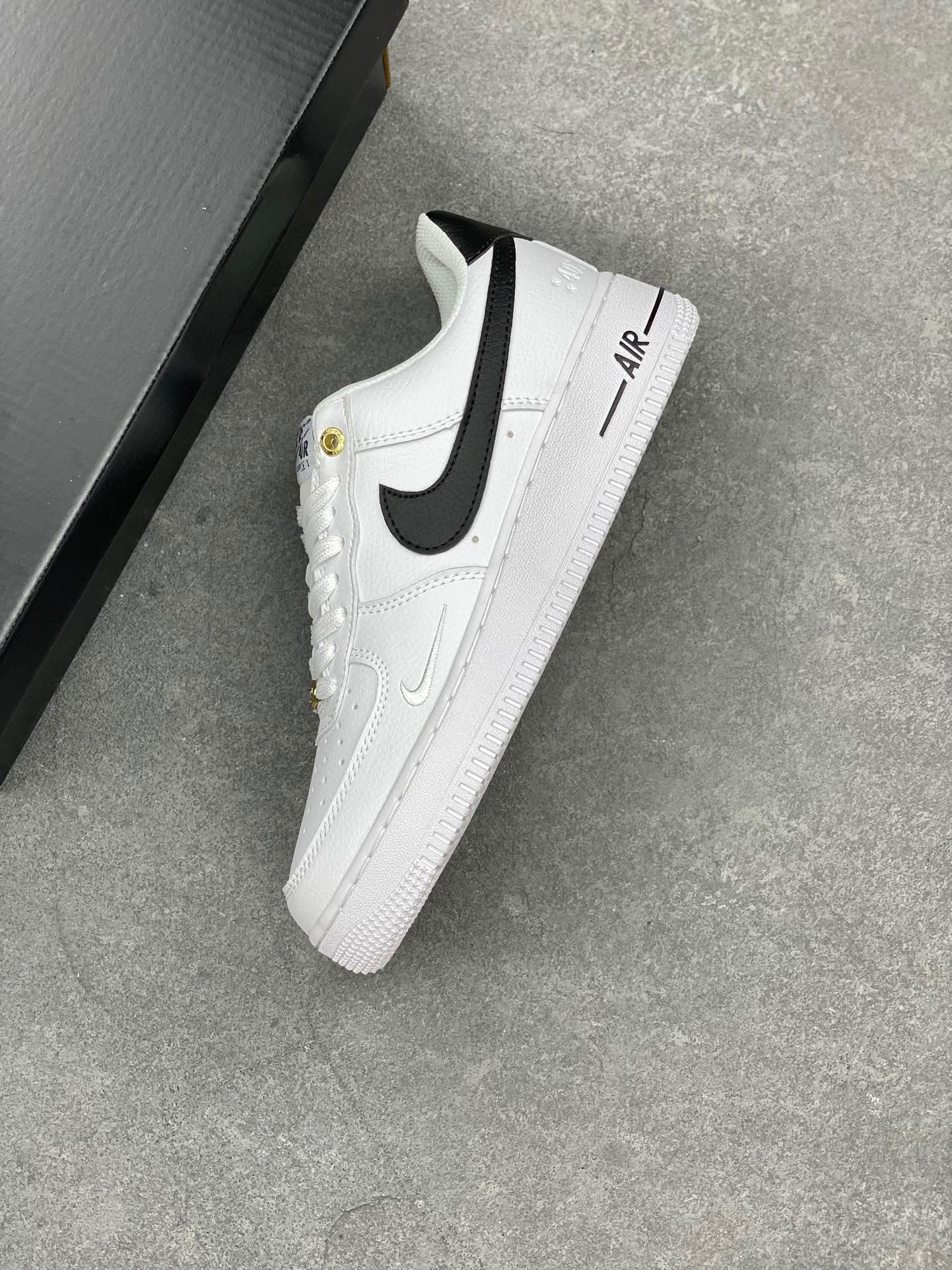 Nike Air Force 1 Low White Black - Original Quality, Comfortable Sneakers 7 i1717750543 3199 6