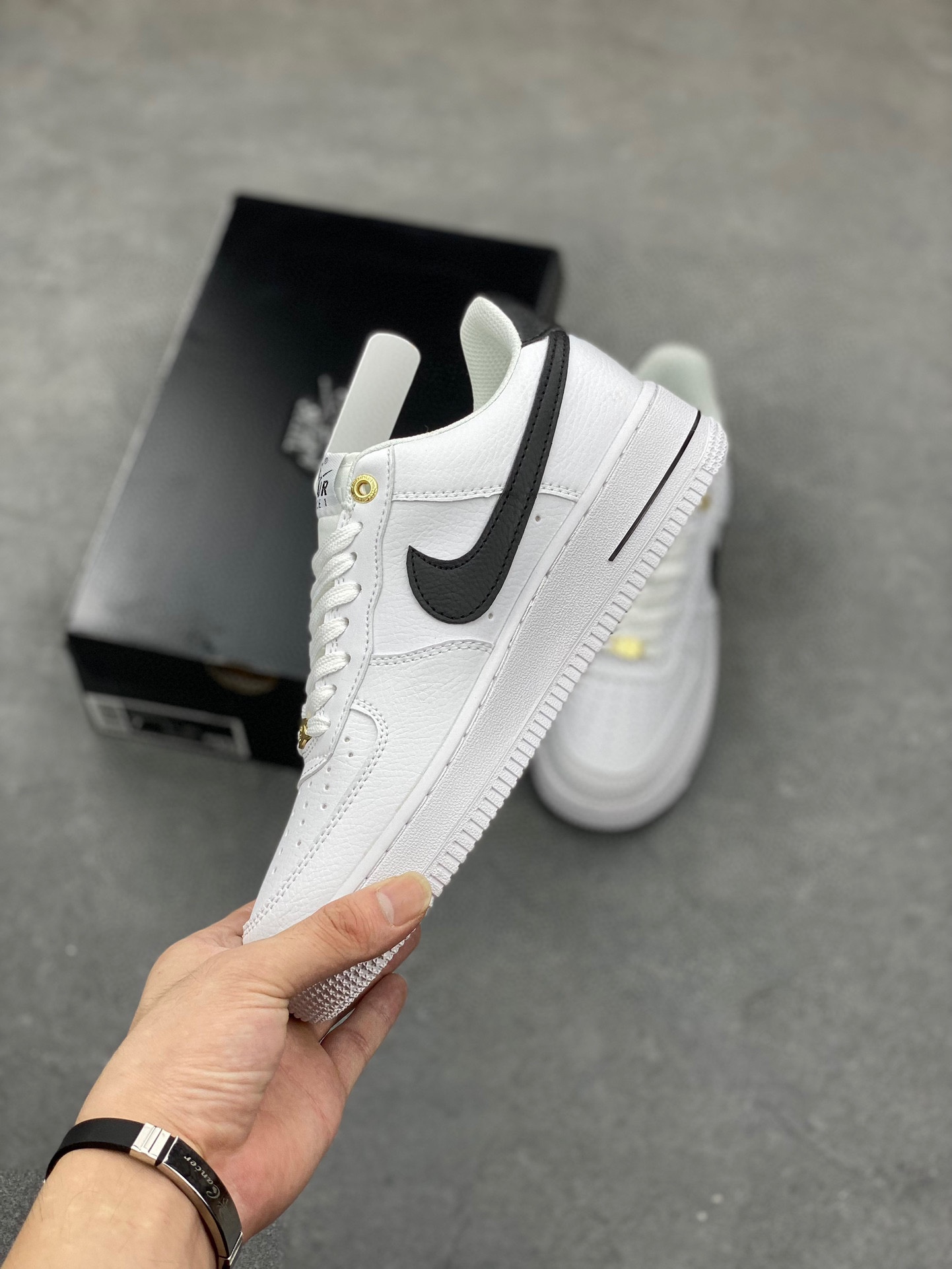 Nike Air Force 1 Low White Black - Original Quality, Comfortable Sneakers 4 i1717750543 6286 3