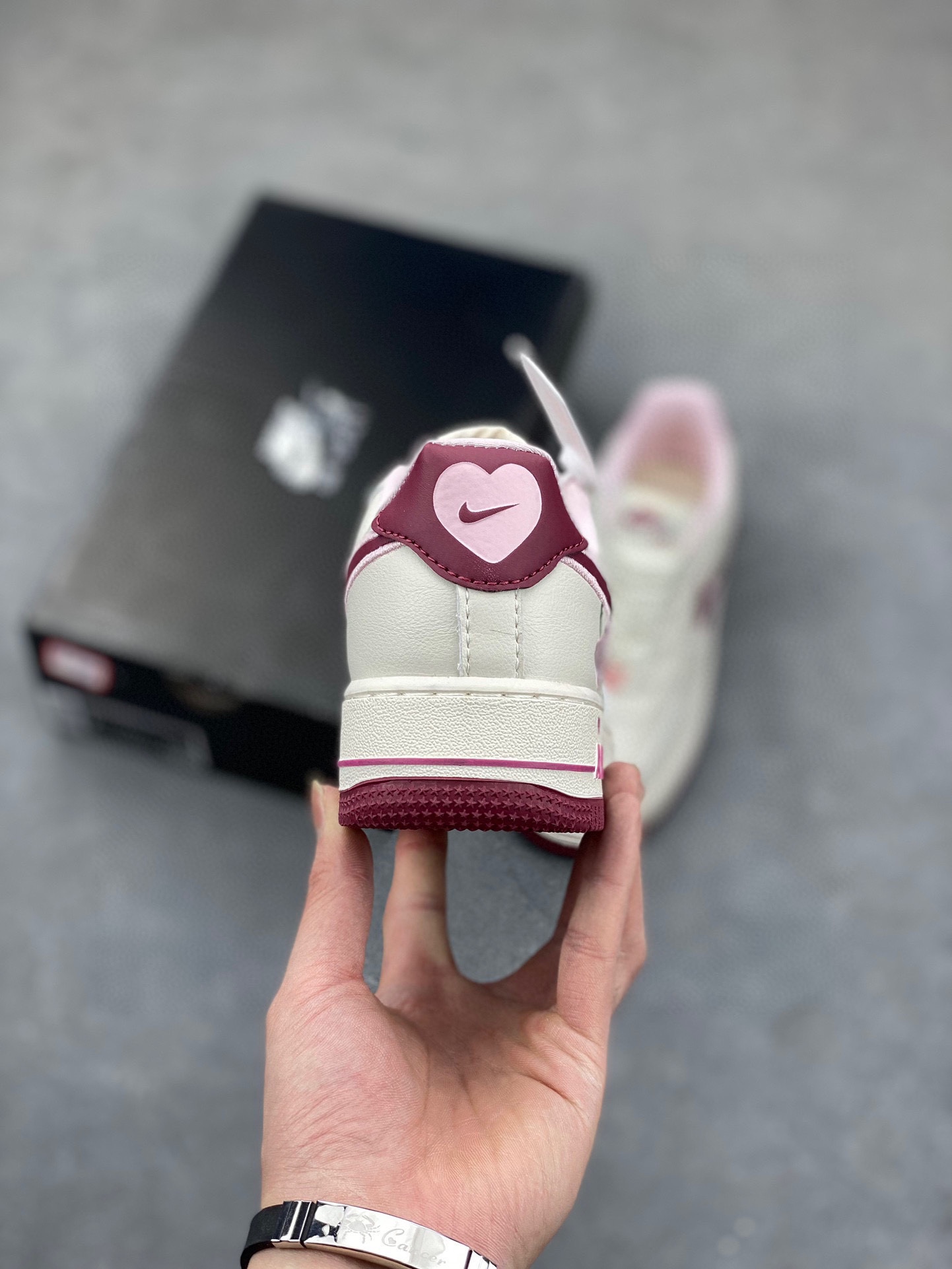 Nike Air Force 1 Low Cherry White Burgundy Sneakers FD4616-161 5 i1717750587 2010 1