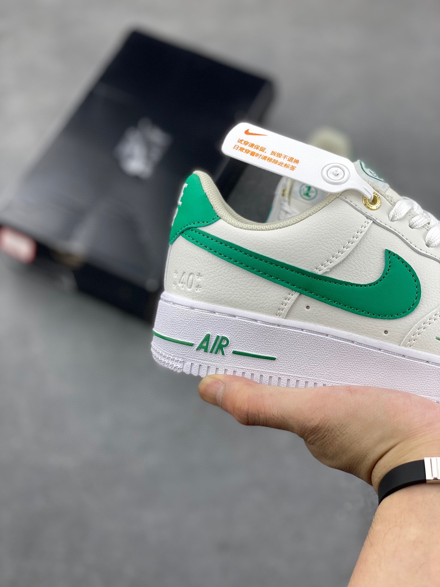 Nike Air Force 1 Low White and Green: Original Quality, Comfortable Fit 6 i1717750625 8966 2
