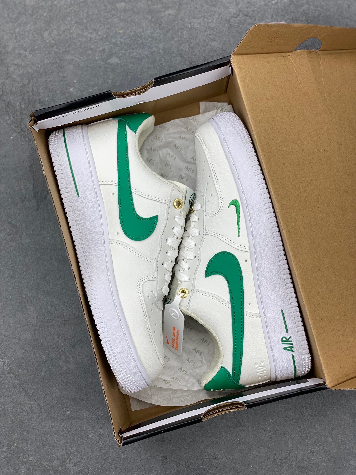 Nike Air Force 1 Low White and Green: Original Quality, Comfortable Fit 10 i1717750625 9941 3