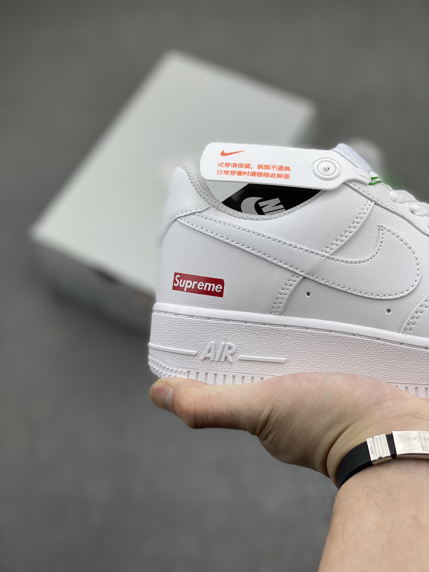 Nike Air Force 1 Low White/White/Crimson Sneakers CW2288-111 6 i1717778388 3325 4
