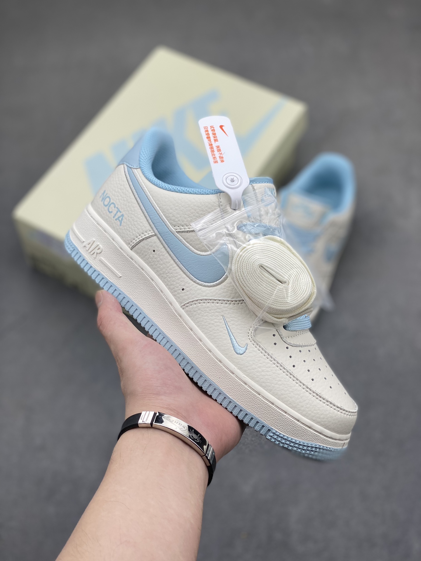 NOCTA x Nike Air Force 1 Low 'Ice Blue' Limited Edition Sneakers 2 i1717913972 6180 3