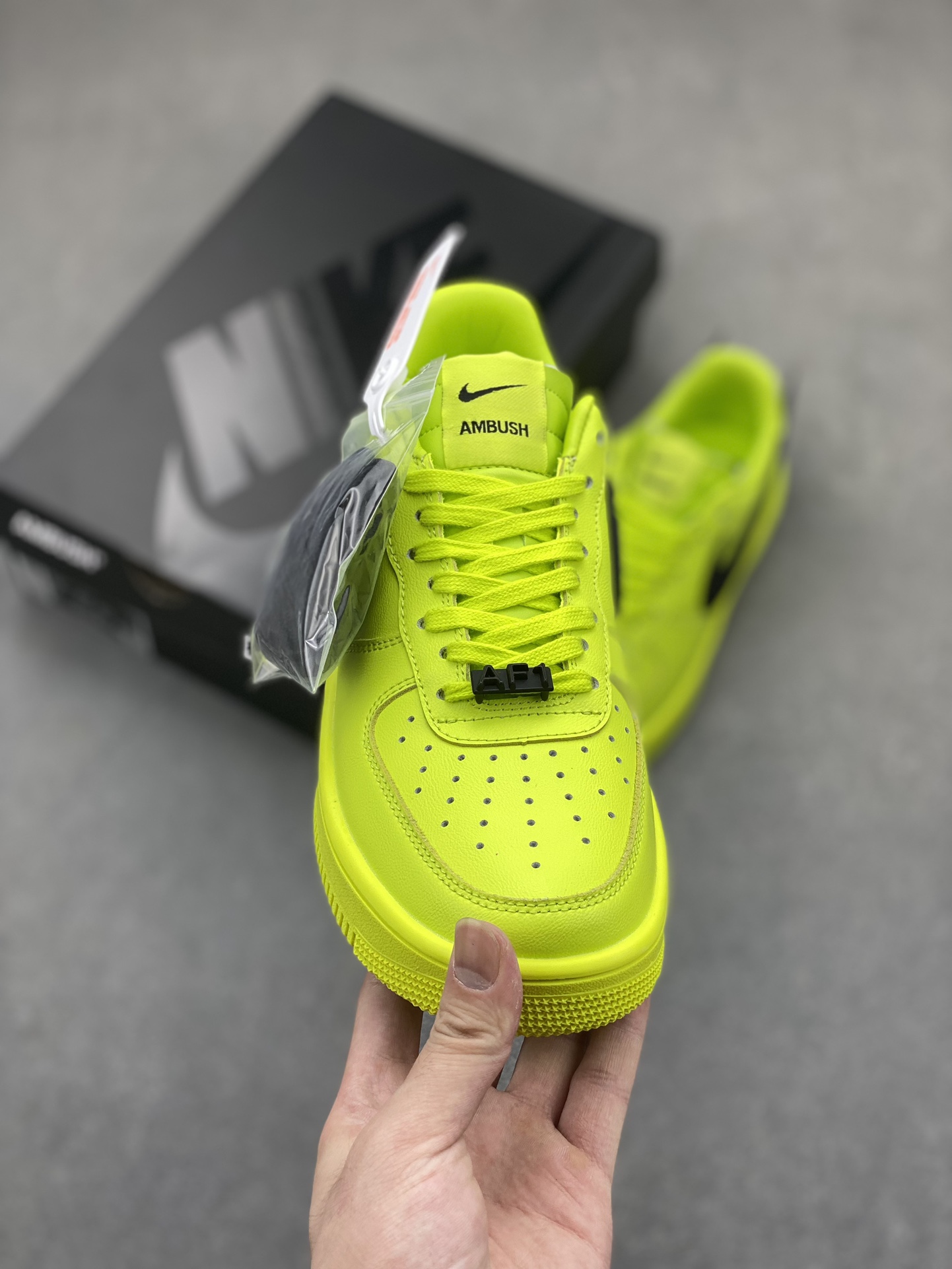 Nike Air Force 1 '07 Low Lime Green/Black Casual Shoes DV3464-100 3 i1717914059 4763 8