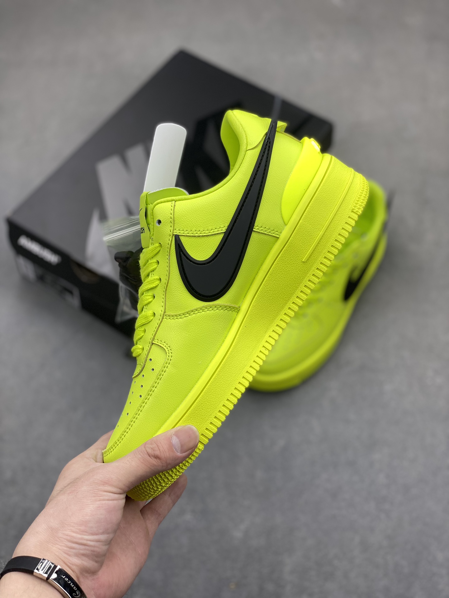 Nike Air Force 1 '07 Low Lime Green/Black Casual Shoes DV3464-100 4 i1717914059 9377 4