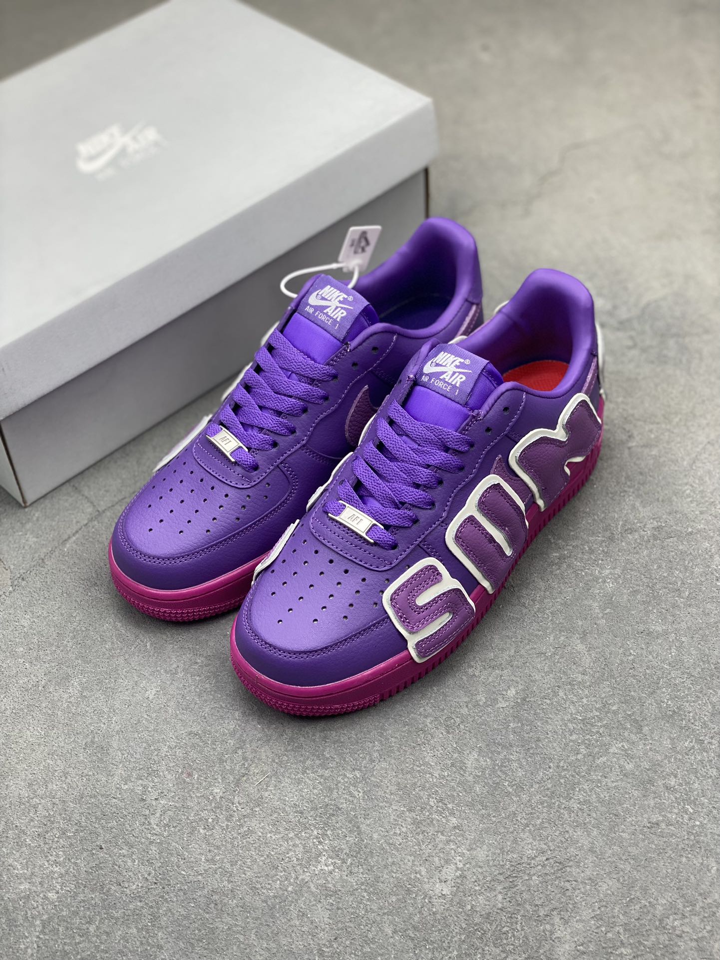 CPFM x Nike Air Force 1 Low Purple: Classic, Stylish, and Comfortable 9 i1717914115 6465 0