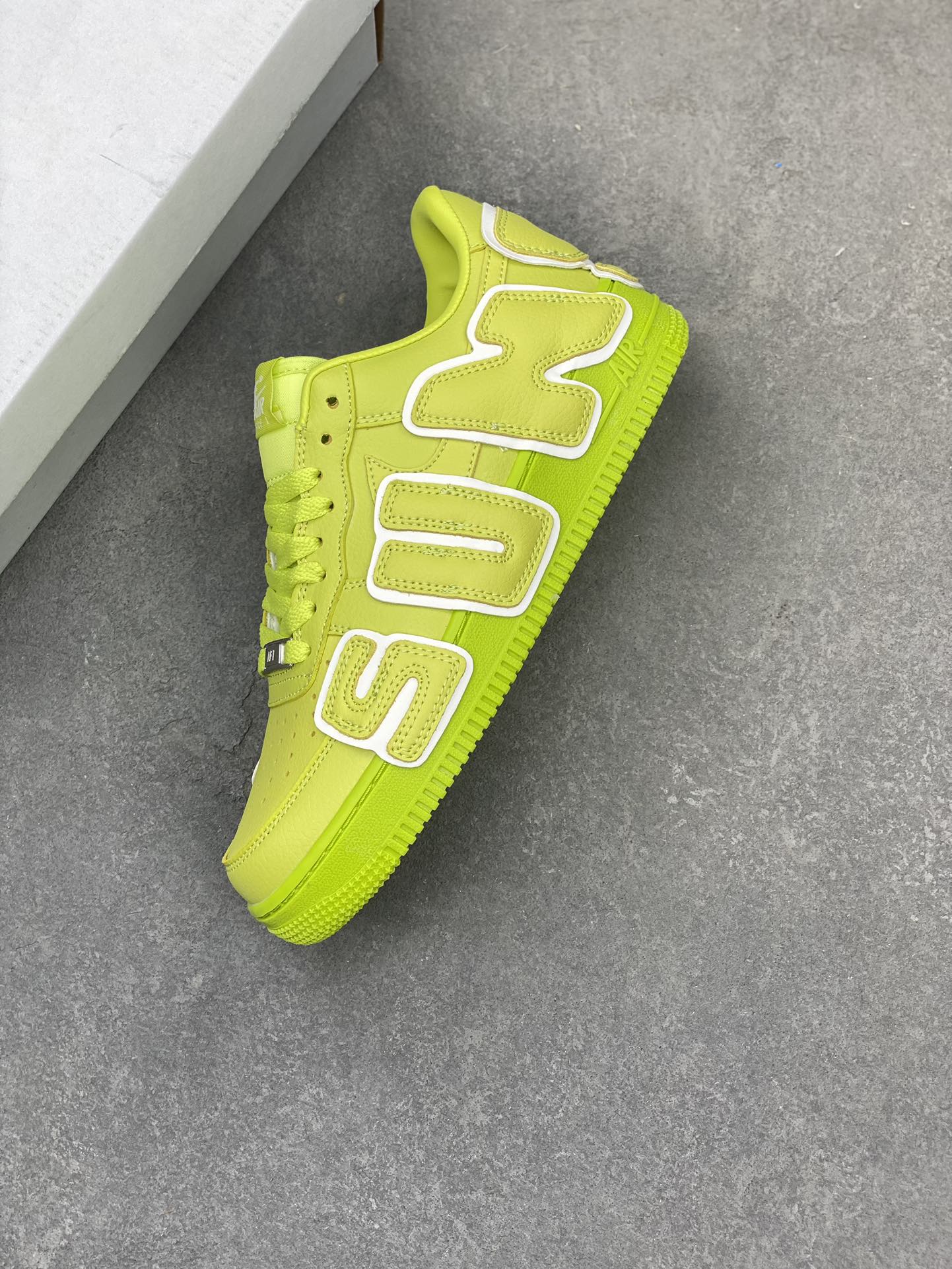 CPFM x Nike Air Force 1 '07 Low CPFM Moss Sneakers - Lime Green 8 i1717914186 1909 6