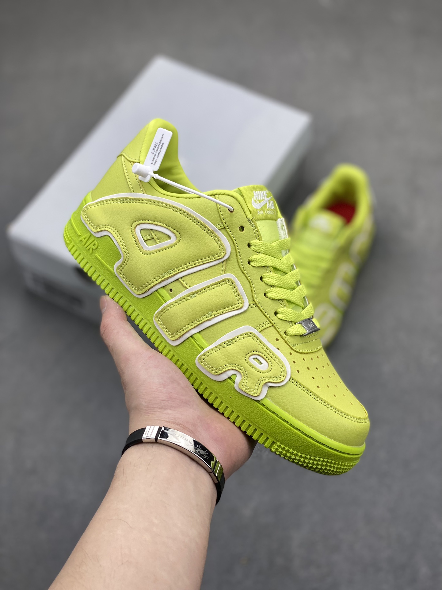 CPFM x Nike Air Force 1 '07 Low CPFM Moss Sneakers - Lime Green 2 i1717914186 4325 7