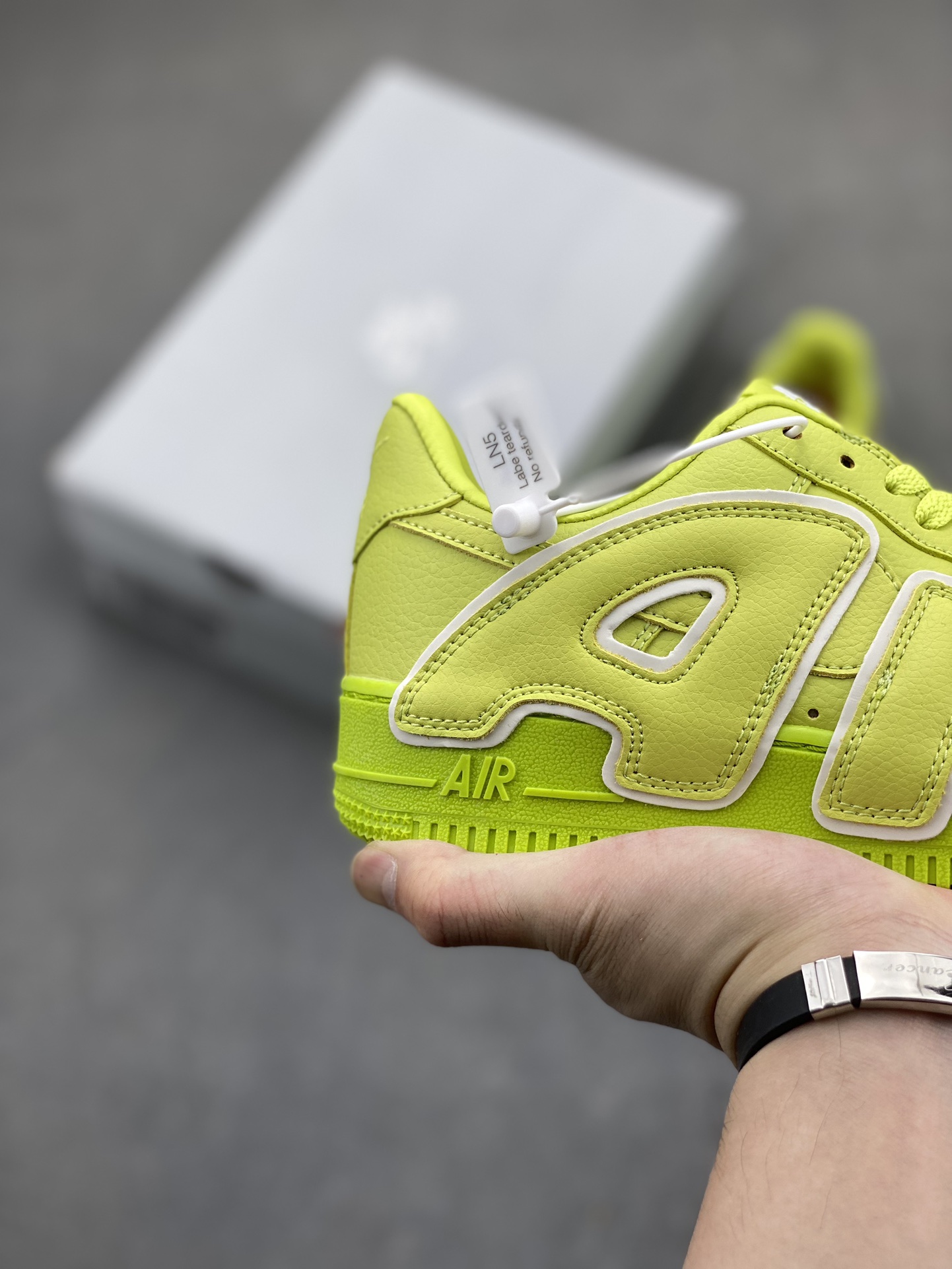 CPFM x Nike Air Force 1 '07 Low CPFM Moss Sneakers - Lime Green 6 i1717914186 6775 8