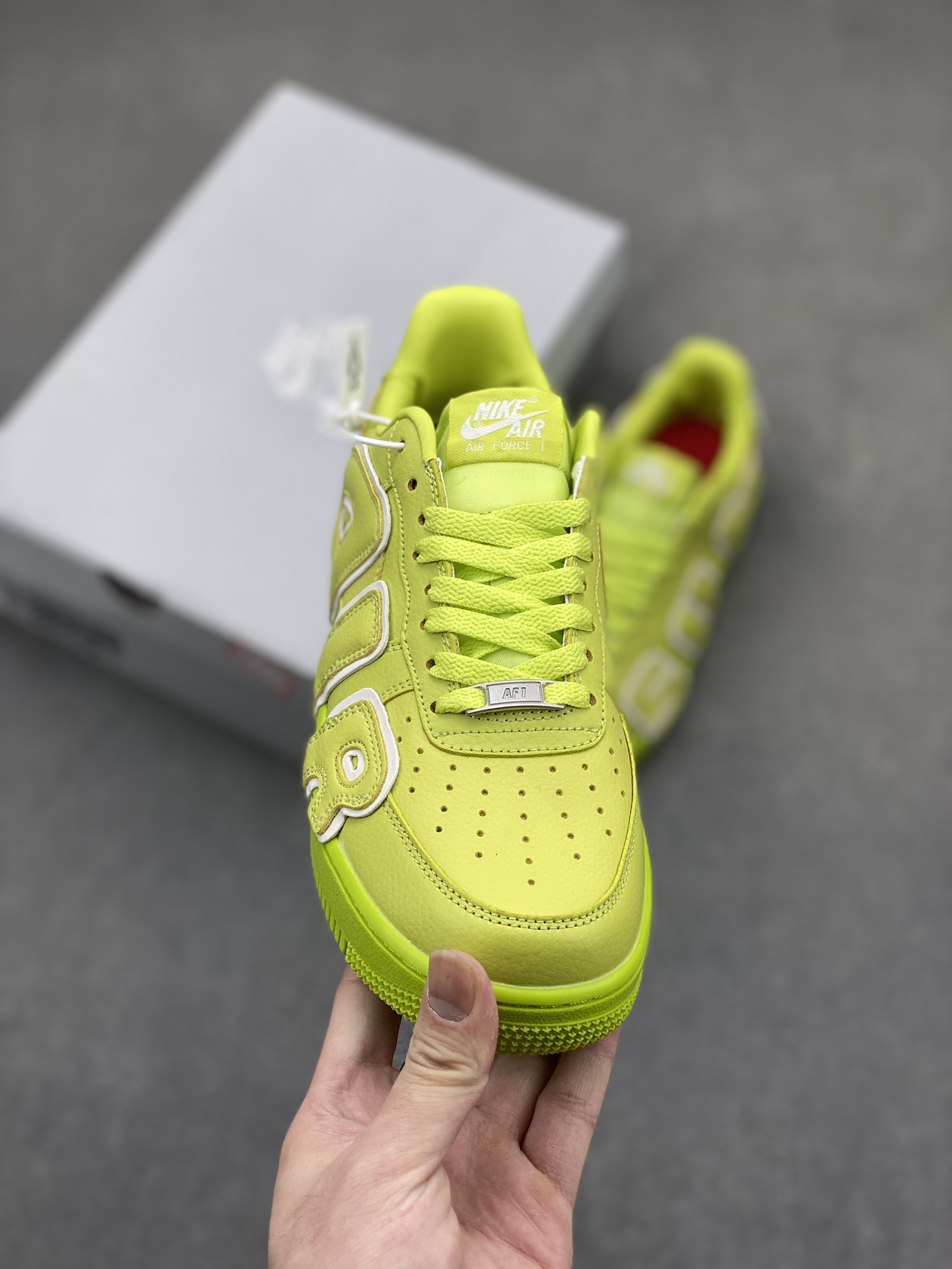 CPFM x Nike Air Force 1 '07 Low CPFM Moss Sneakers - Lime Green 3 i1717914186 7070 2